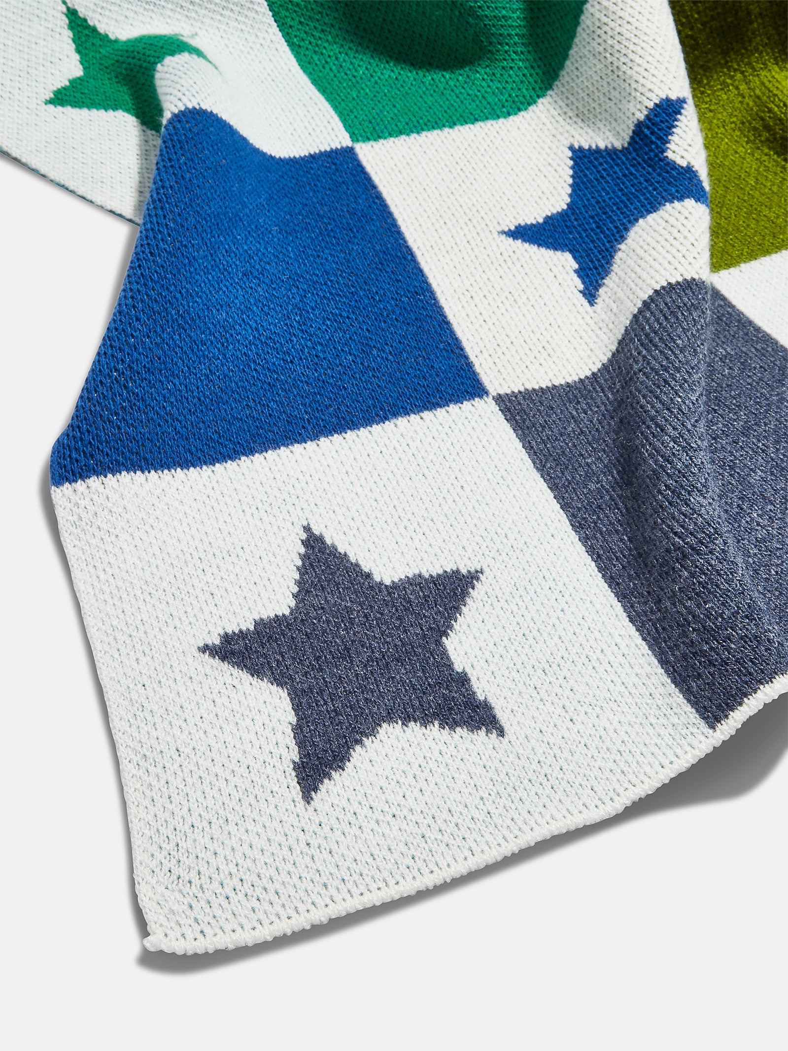 Takes A Village Kids' Custom Blanket - Blue/Green - Image 4