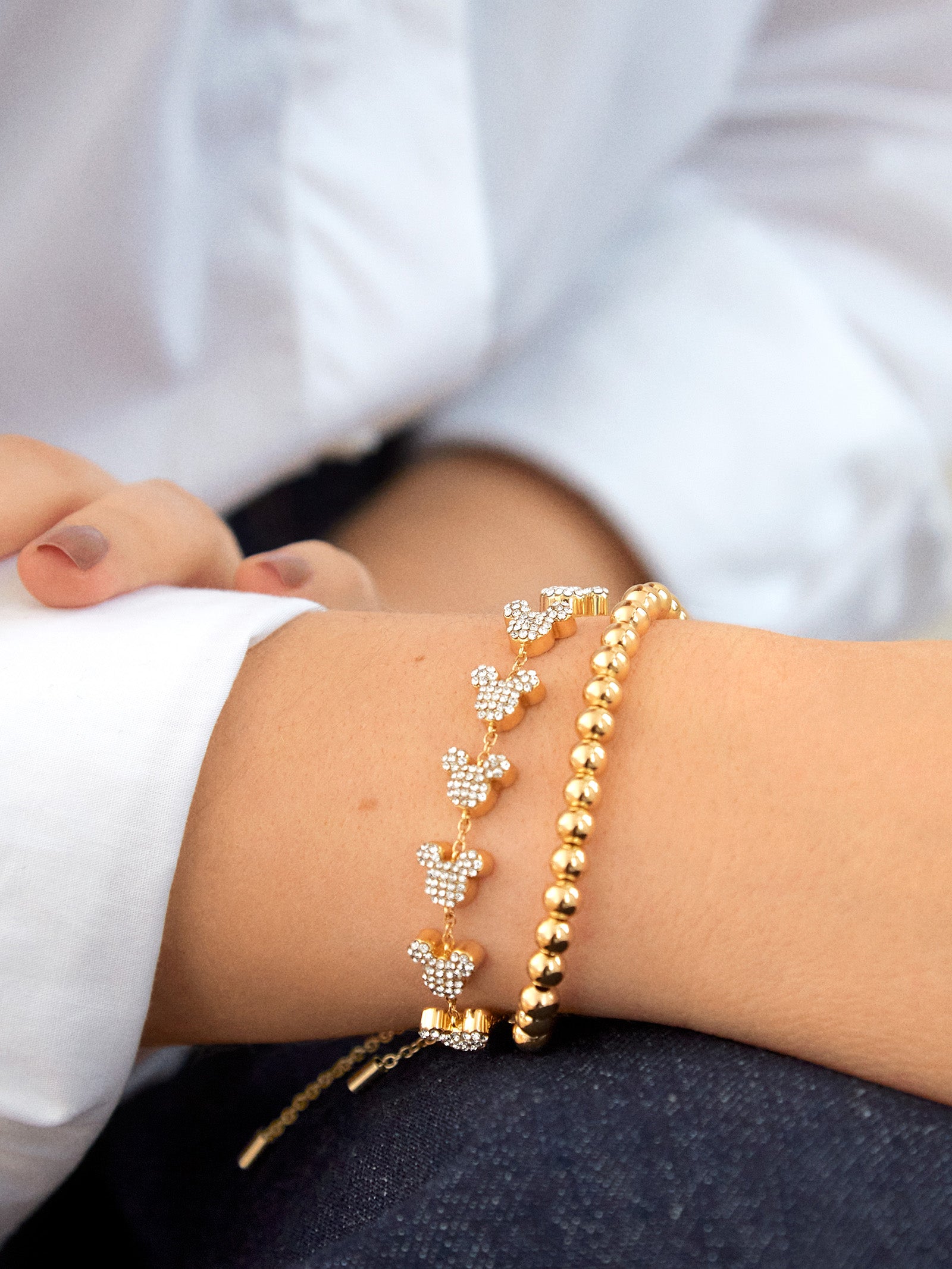 Mickey Mouse Disney Pav?? Pull-Tie Bracelet - Image 6