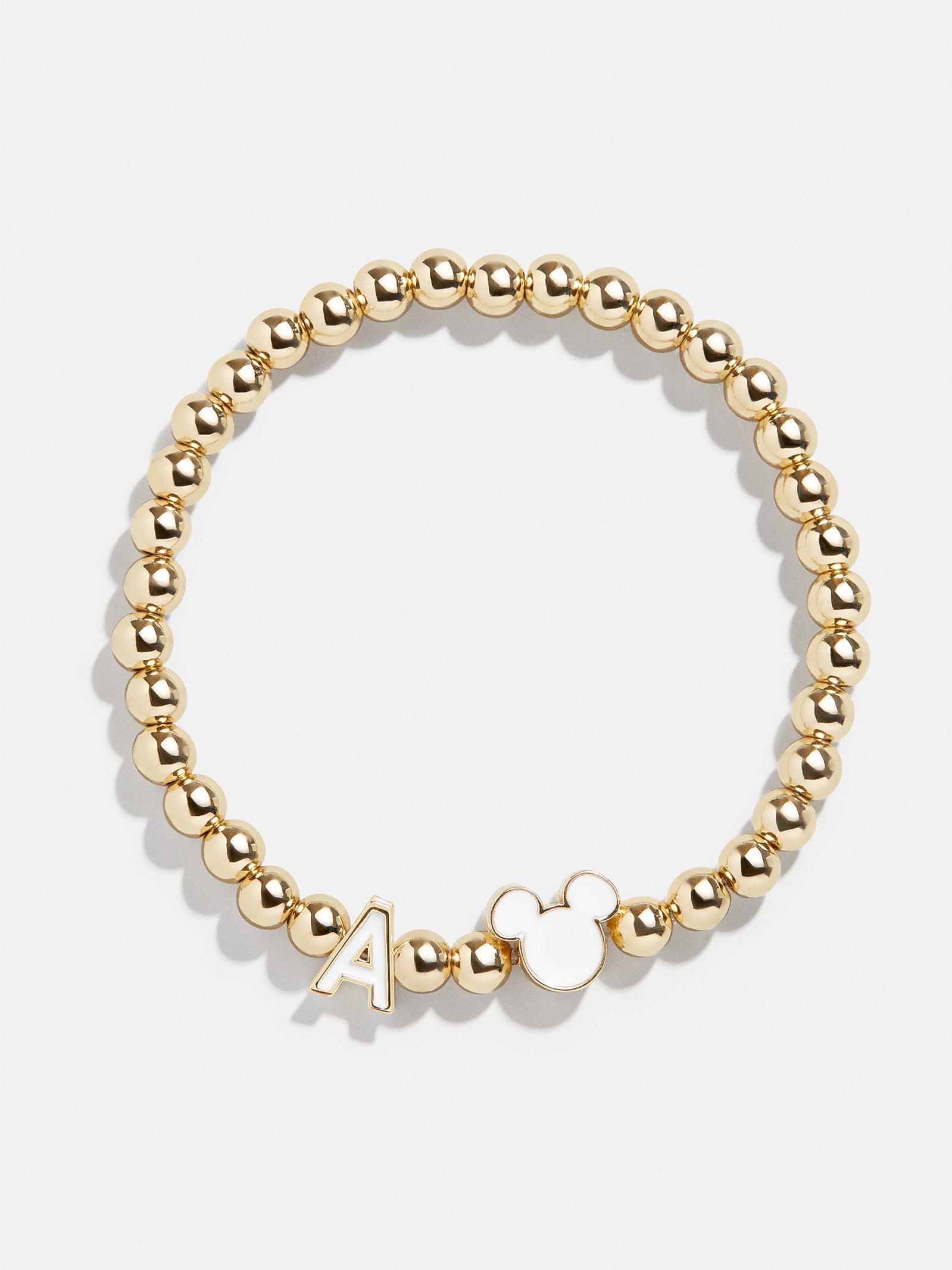 Mickey Mouse disney Initial Pisa Bracelet - White - Image 3