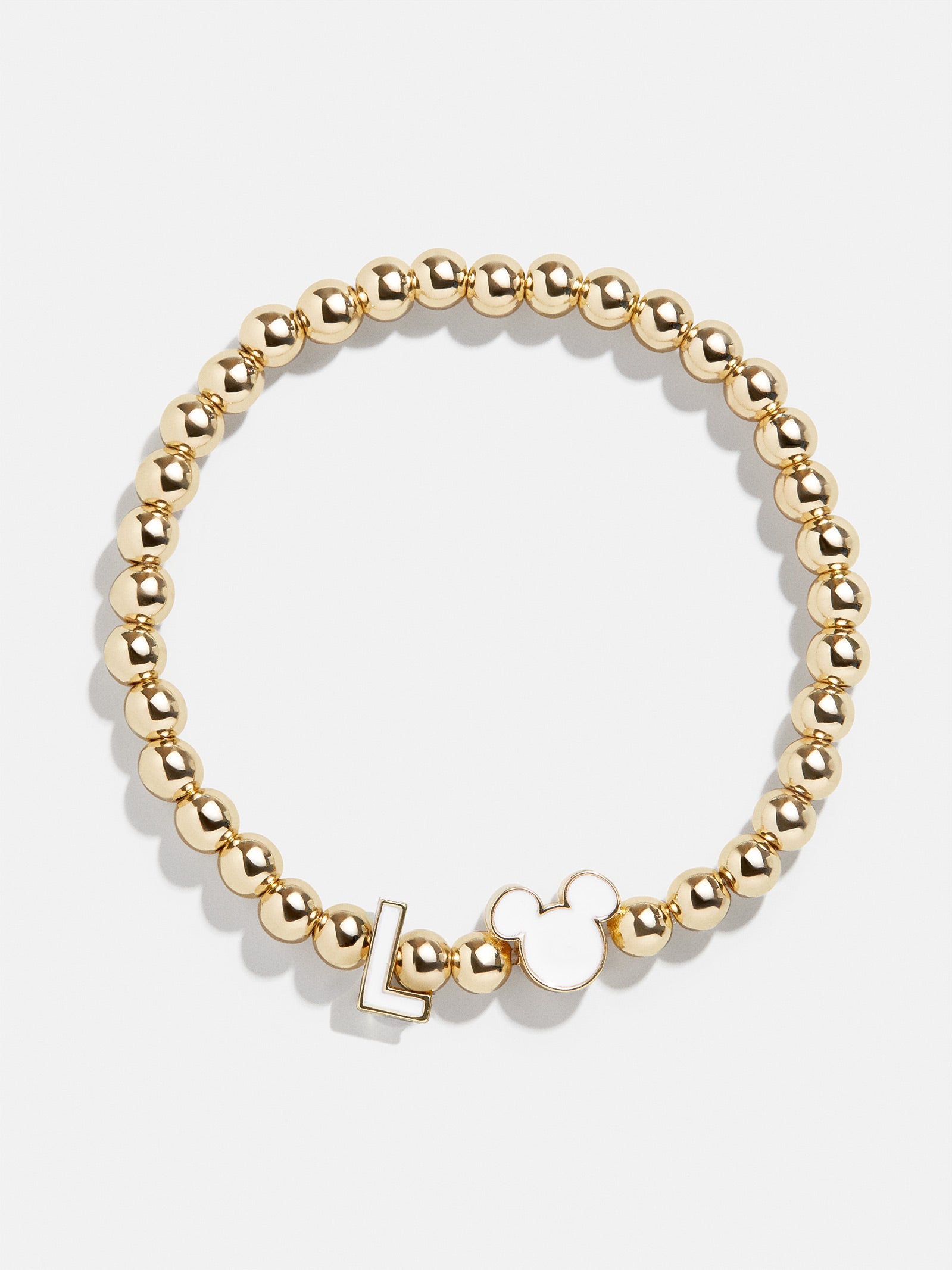 Mickey Mouse disney Initial Pisa Bracelet - White - Image 13