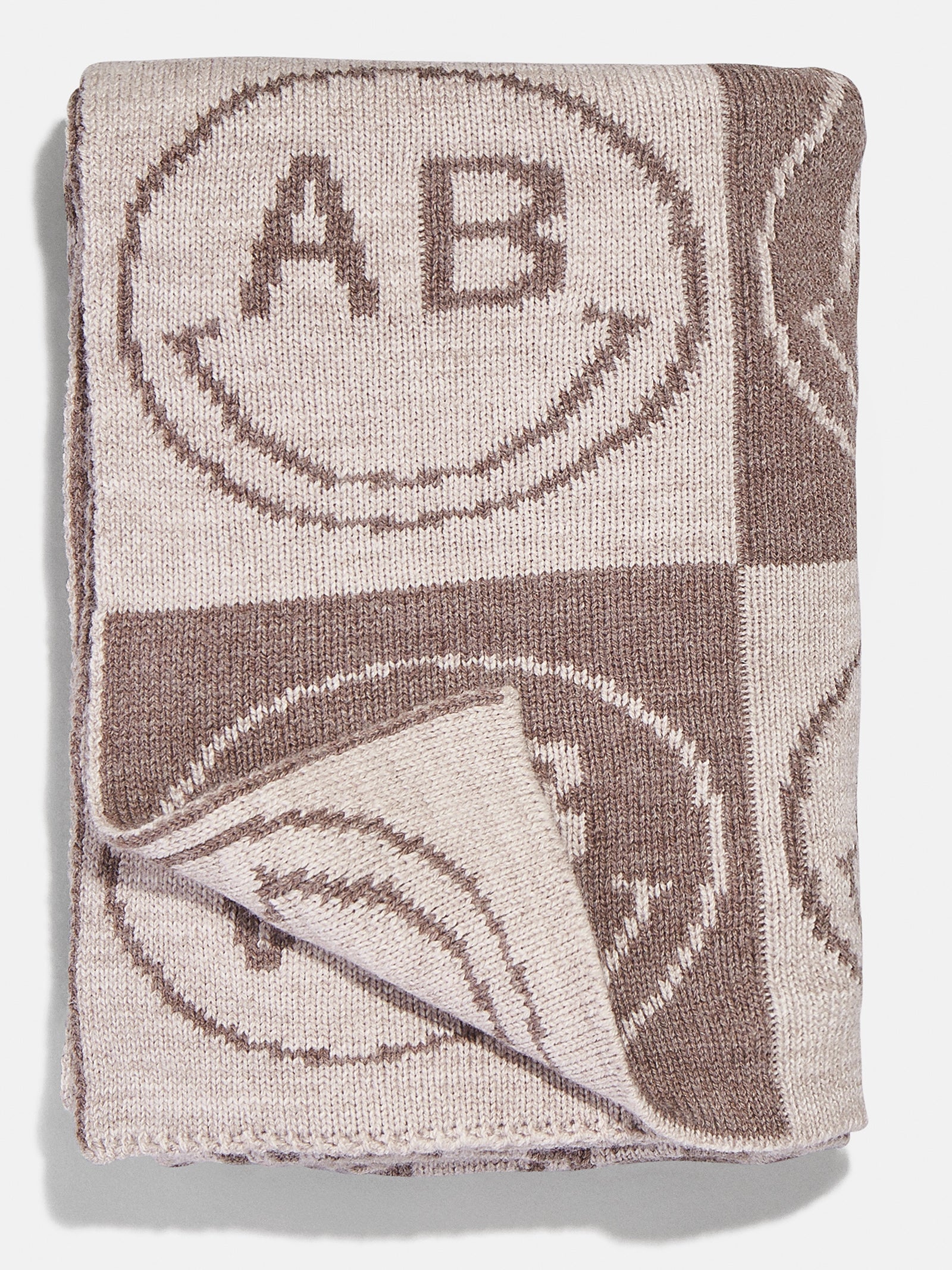 All Smiles Custom Blanket - Tan/Brown - Image 3