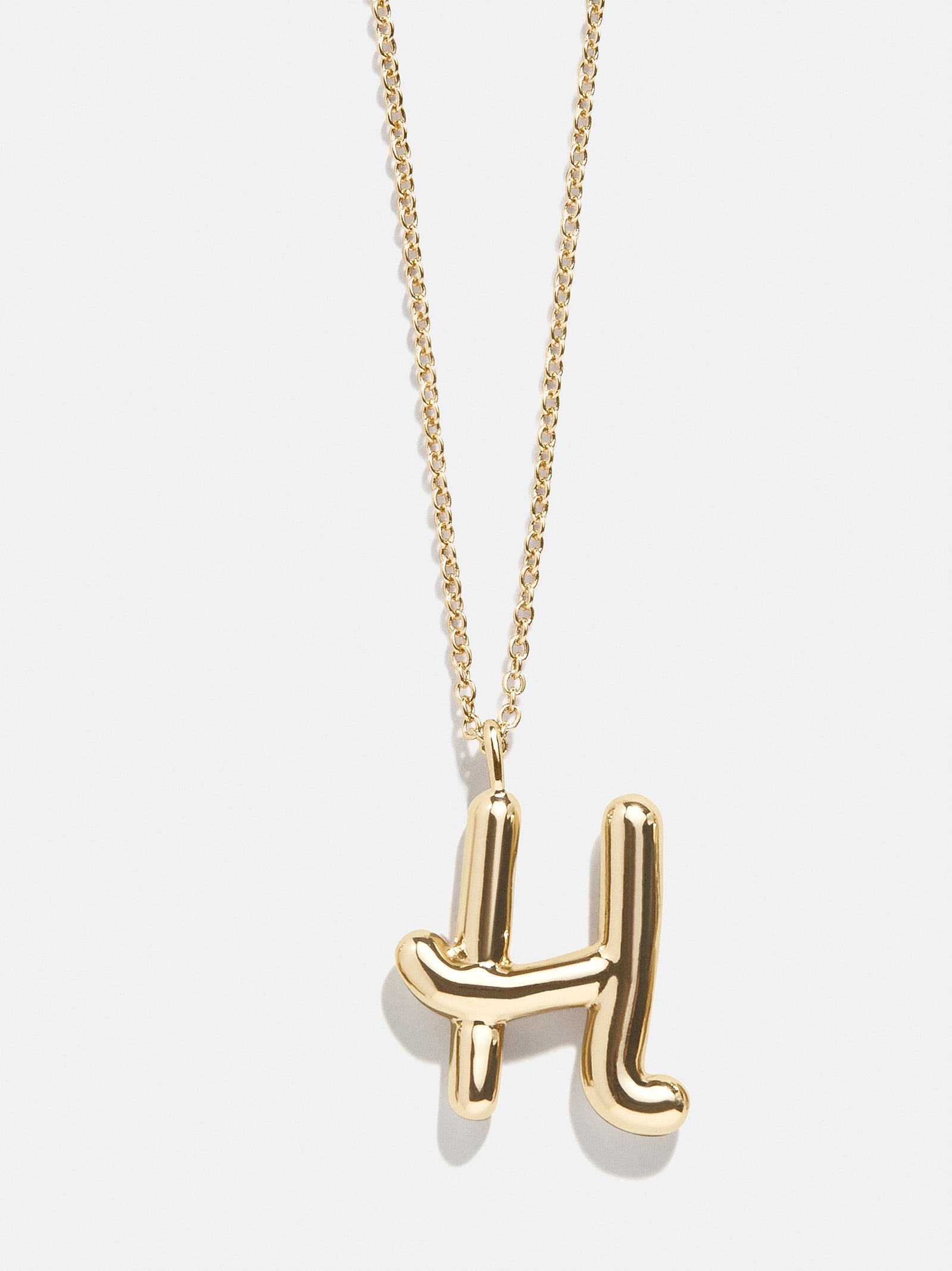 Bubble Script Initial Necklace - Bubble Script - Image 10