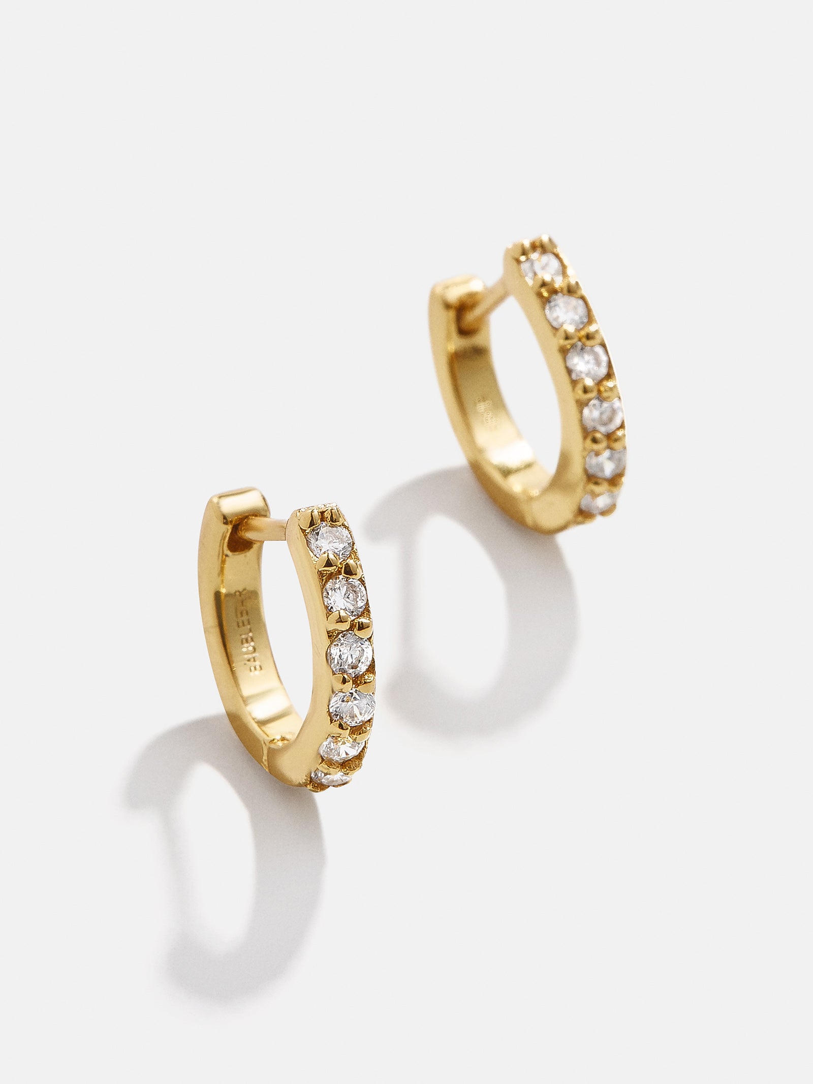 Tori 18K Gold Kids' Earrings - Gold/Pav??
