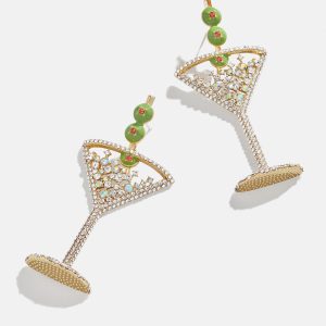 Pimento Memento Martini Earrings - Martini