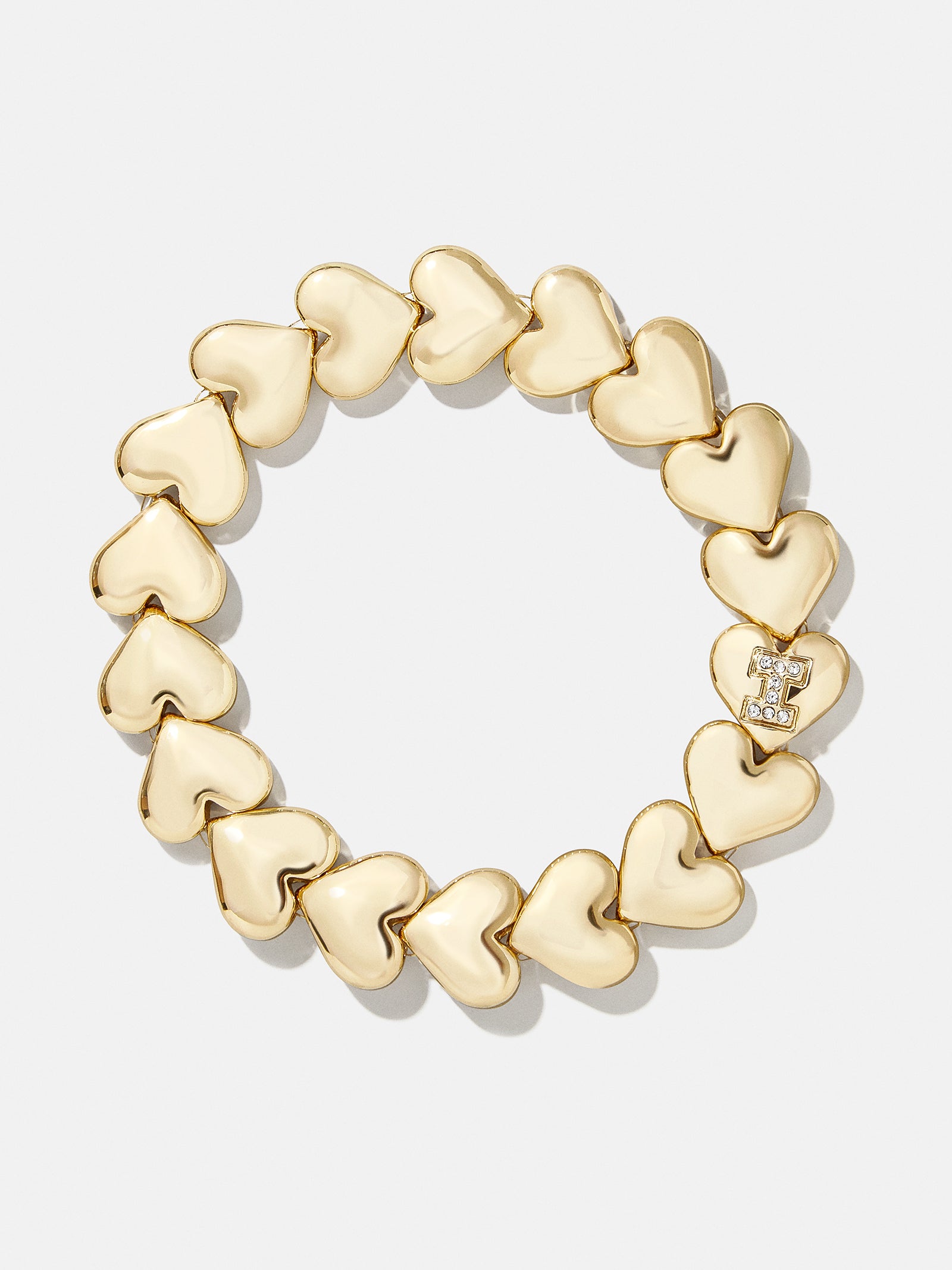 Caroline Initial Bracelet - Gold/Pav?? - Image 11