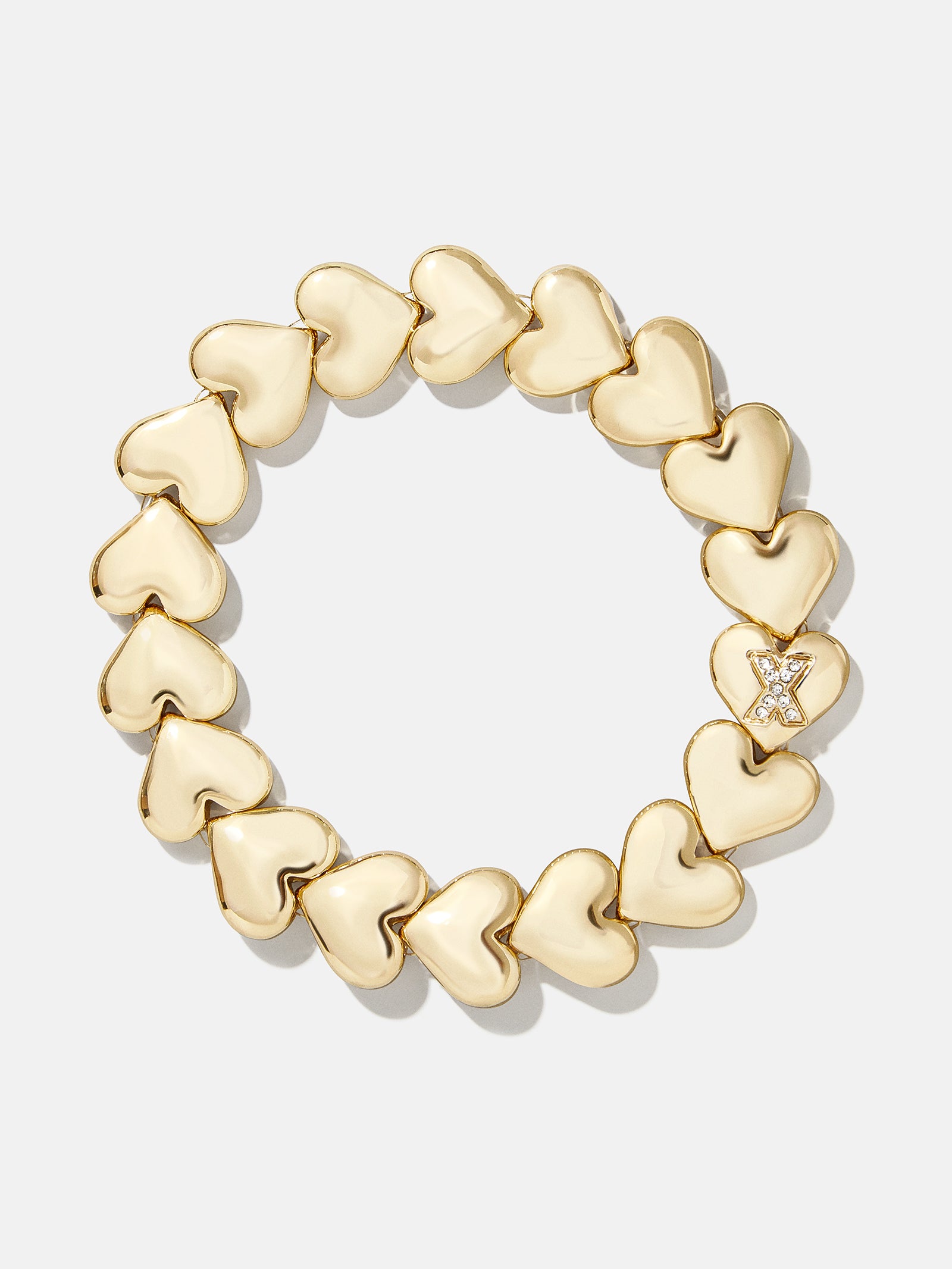 Caroline Initial Bracelet - Gold/Pav?? - Image 26