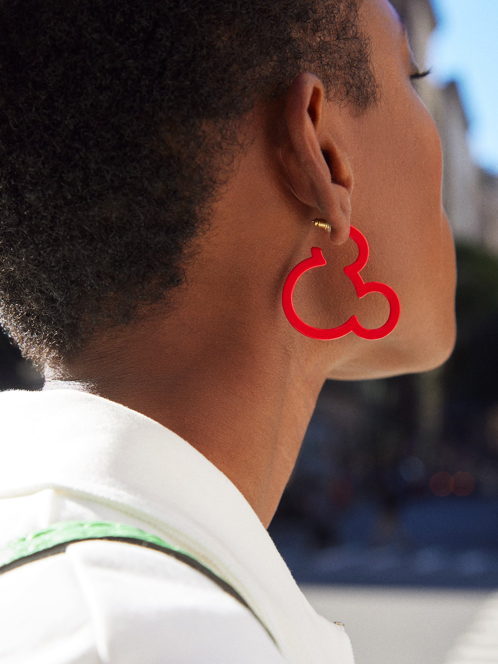 Mickey Mouse Disney Hoop Earrings Set - Multi - Image 5