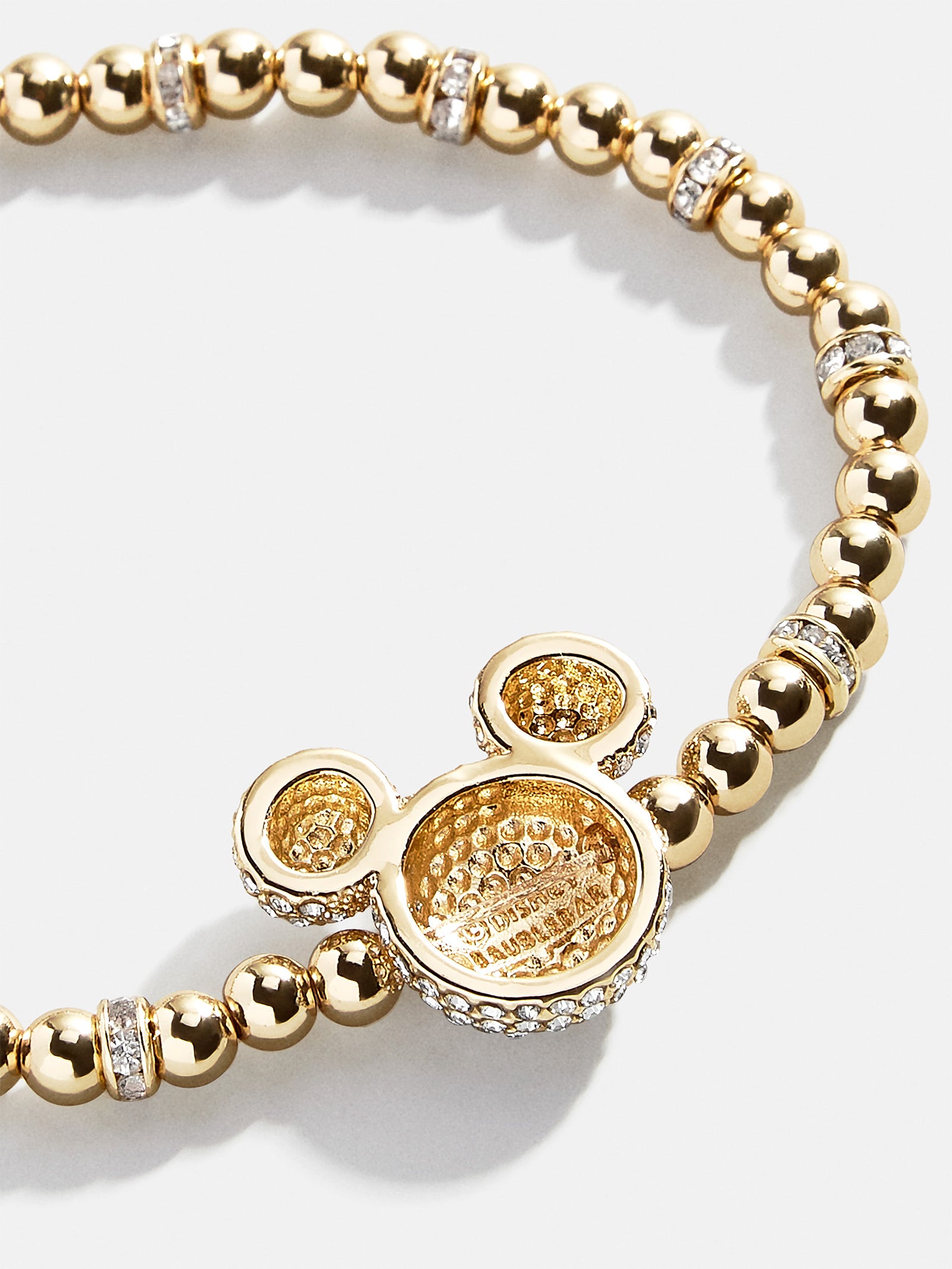Mickey Mouse Disney Pav?? Bracelet - Gold/Pav?? - Image 4