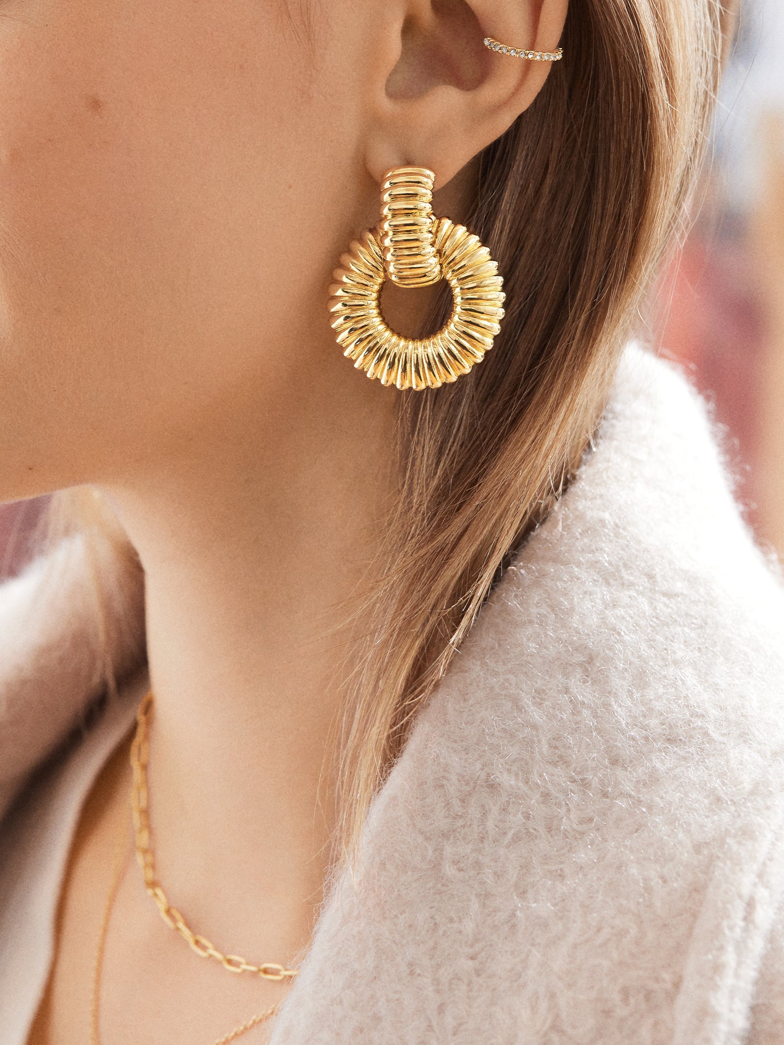 Marigold Earrings - Gold - Image 2