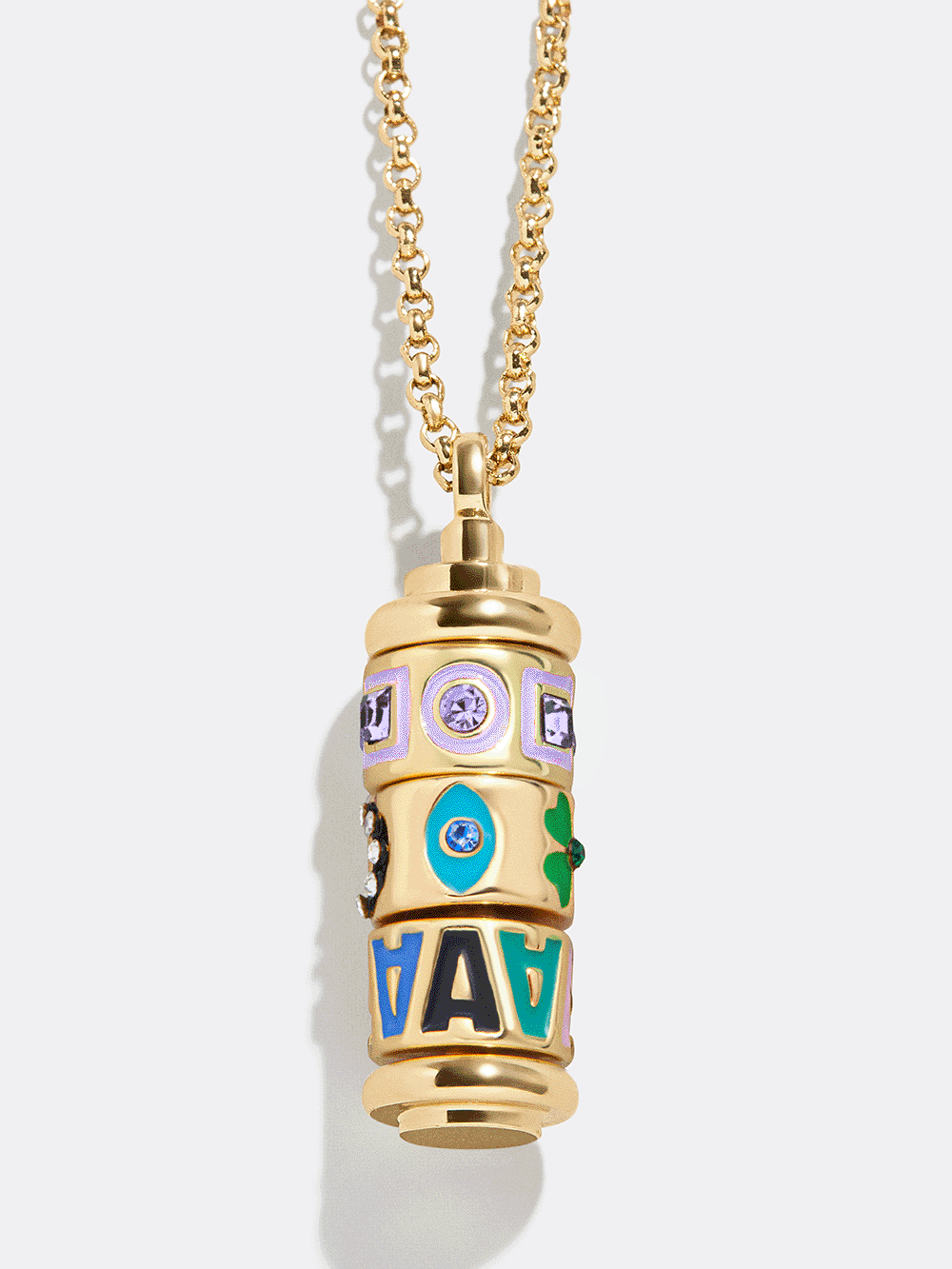 360 Spinner Custom Charm Necklace - 360 Spinner Necklace