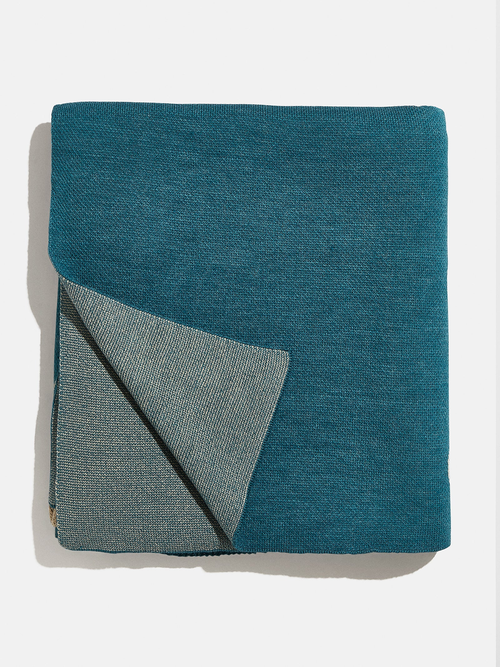In the Bag Custom Blanket - Teal/Tan - Image 3