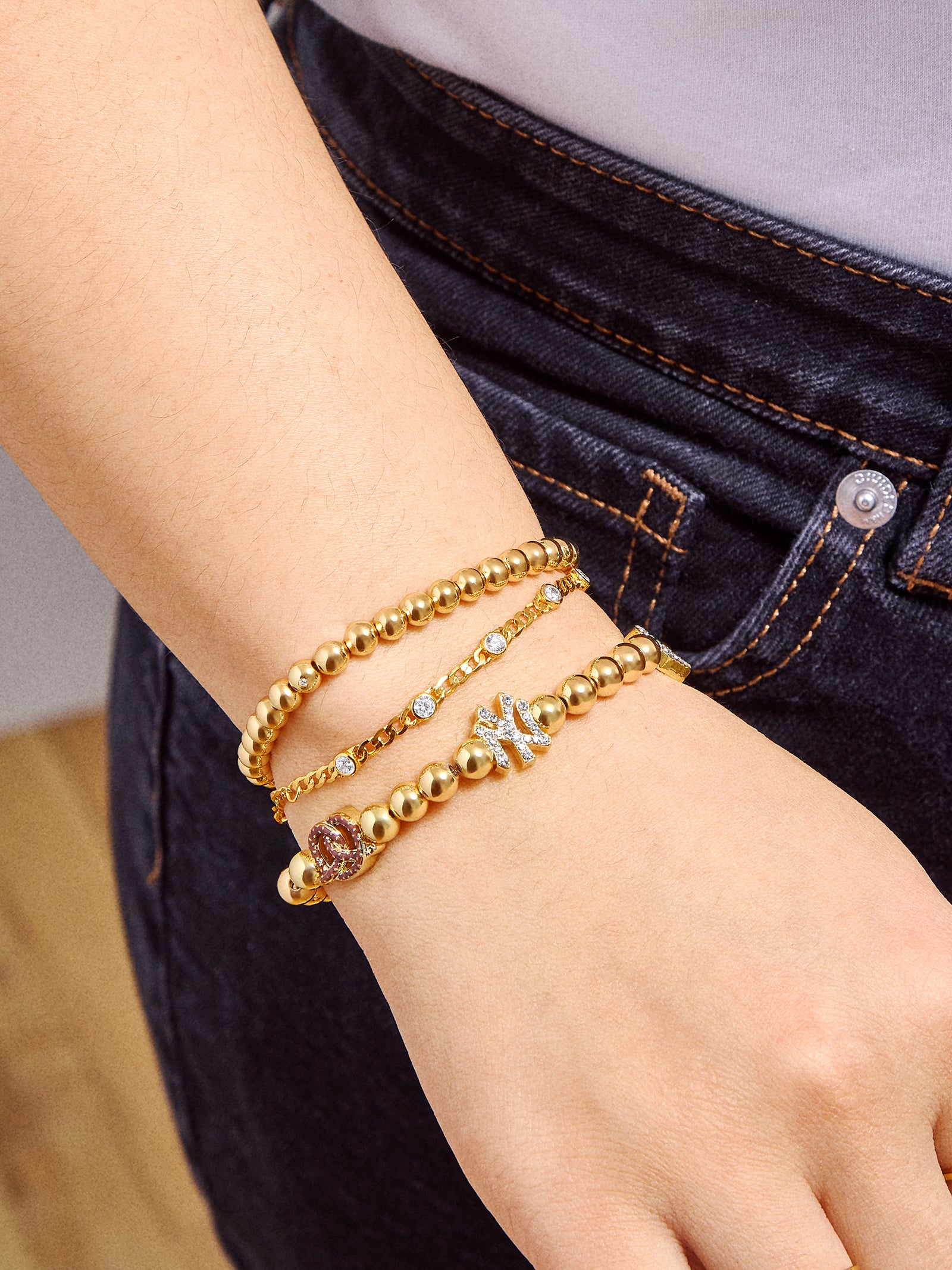 MLB Pisa Charm Bracelet - New York Yankees - Image 3