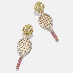 Get Served Earrings - Yellow