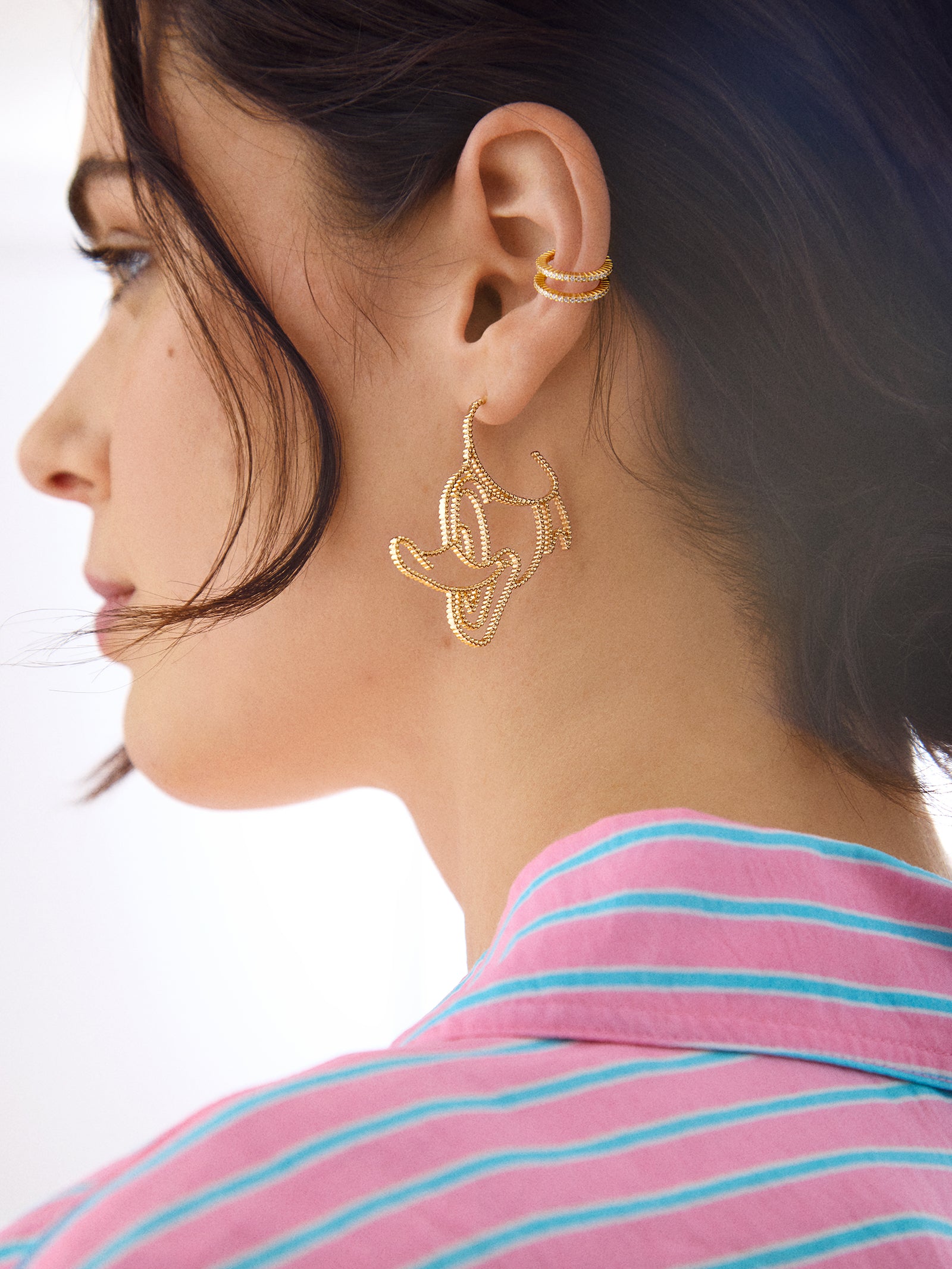 Donald Duck Disney Outline Earrings - Donald Duck - Image 2