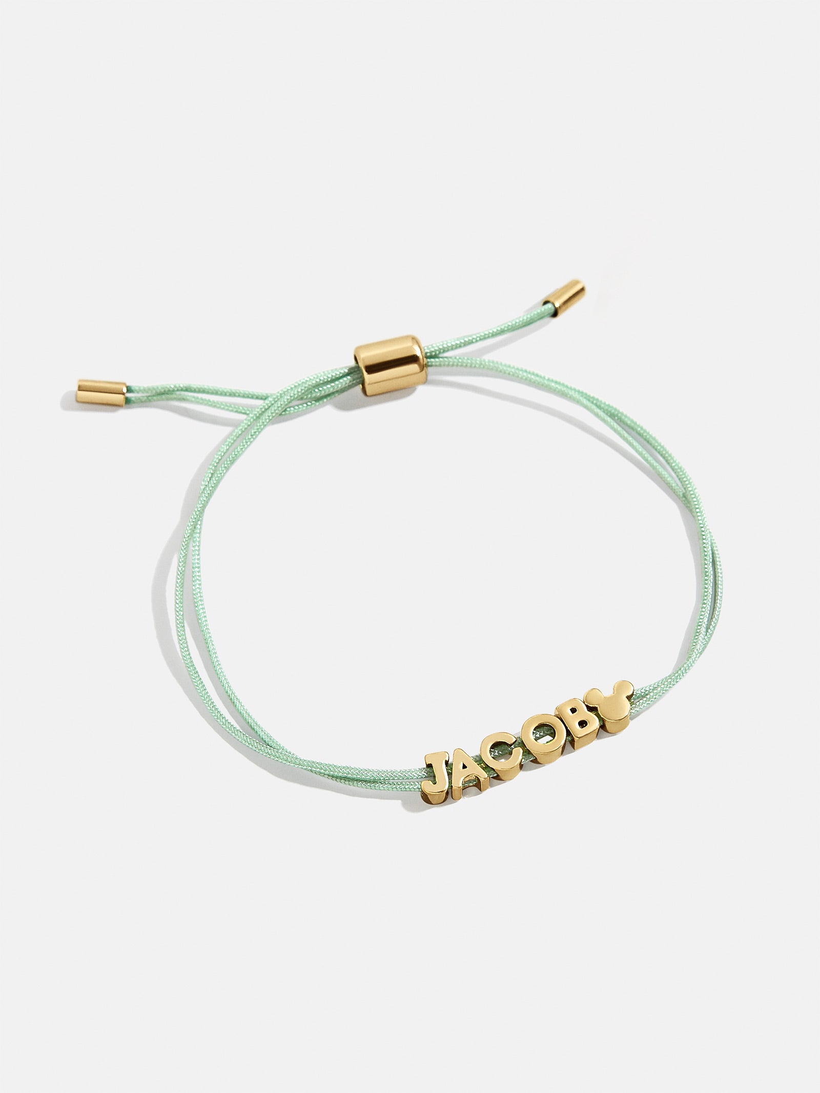 Disney Mickey Mouse Custom Cord Bracelet - Sage - Image 3