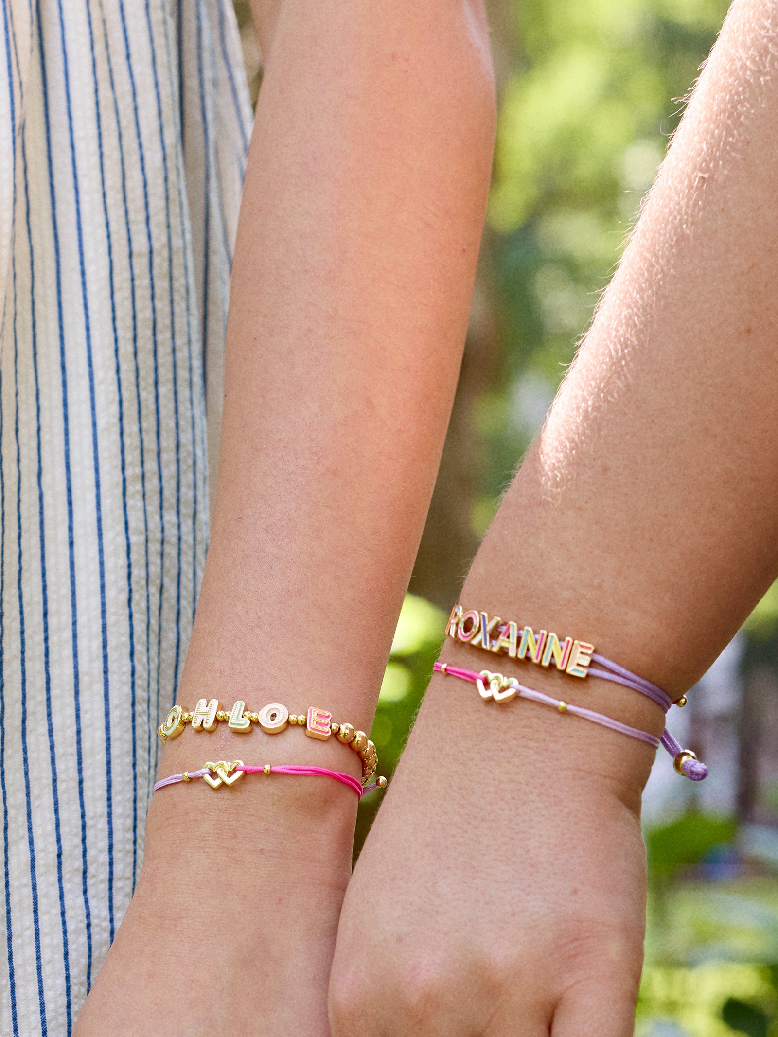 Kids' Forever Friends Bracelet Set - Purple/Pink - Image 2