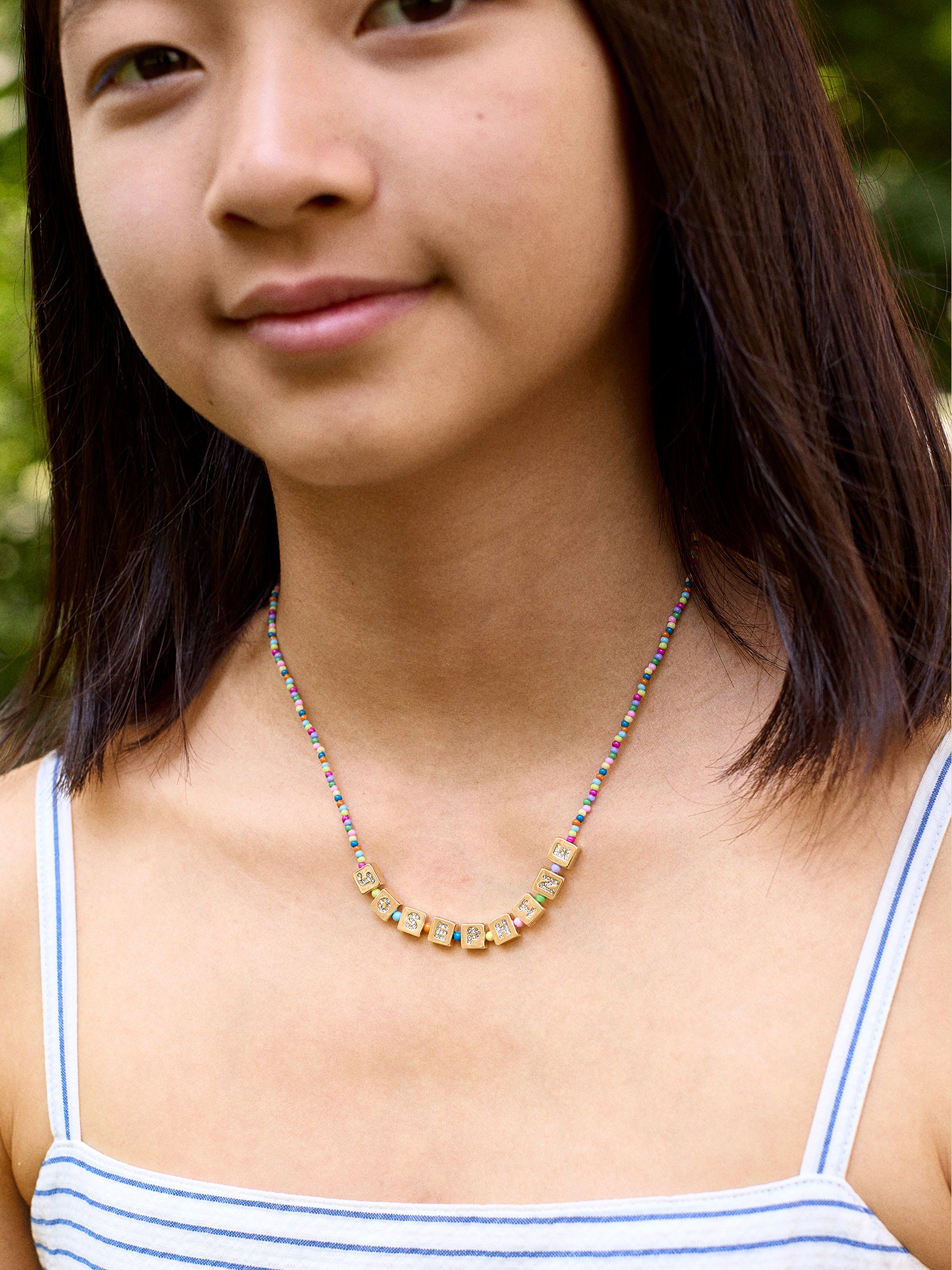 Beaded Kids' Custom Necklace - Multi - Image 2