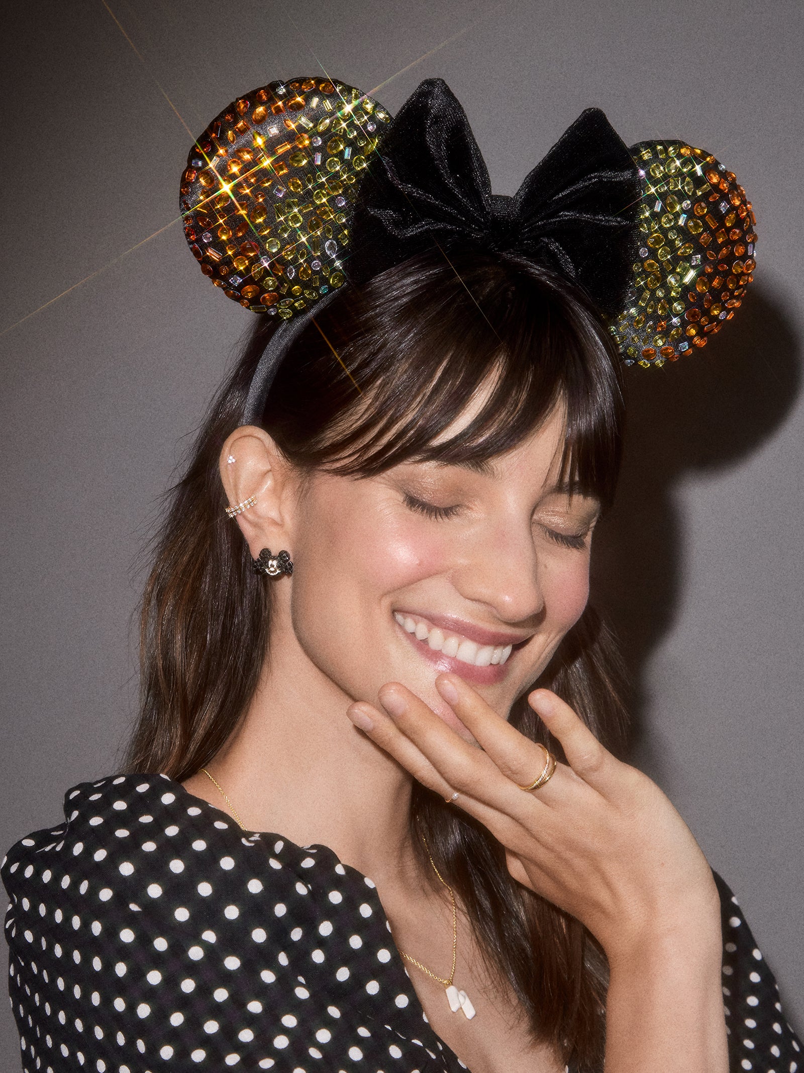 Minnie Mouse Disney Amber Ombre Ears Headband - Minnie Mouse Amber Ombre Ears - Image 2