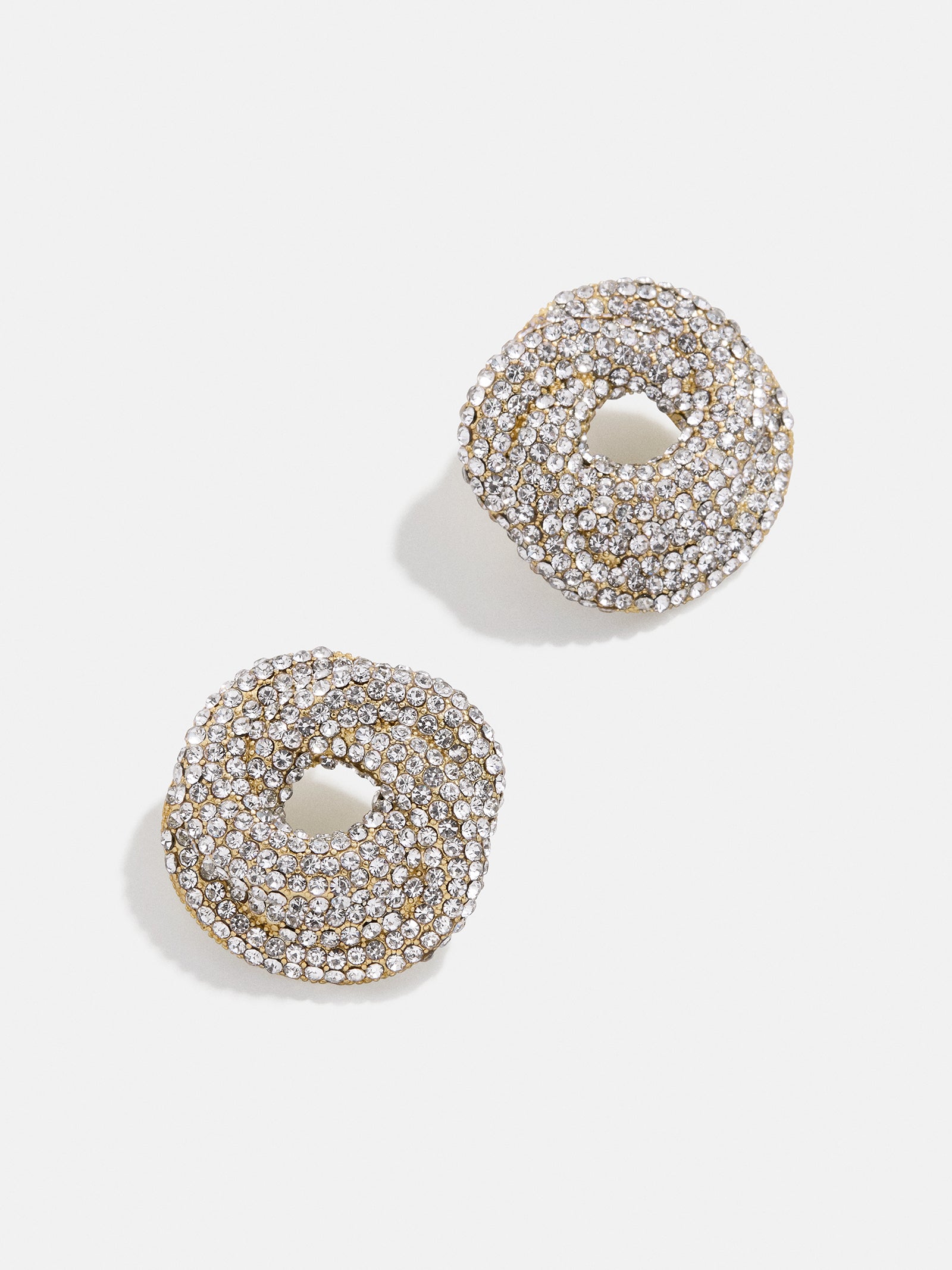 Susan Earrings - Gold/Pav??