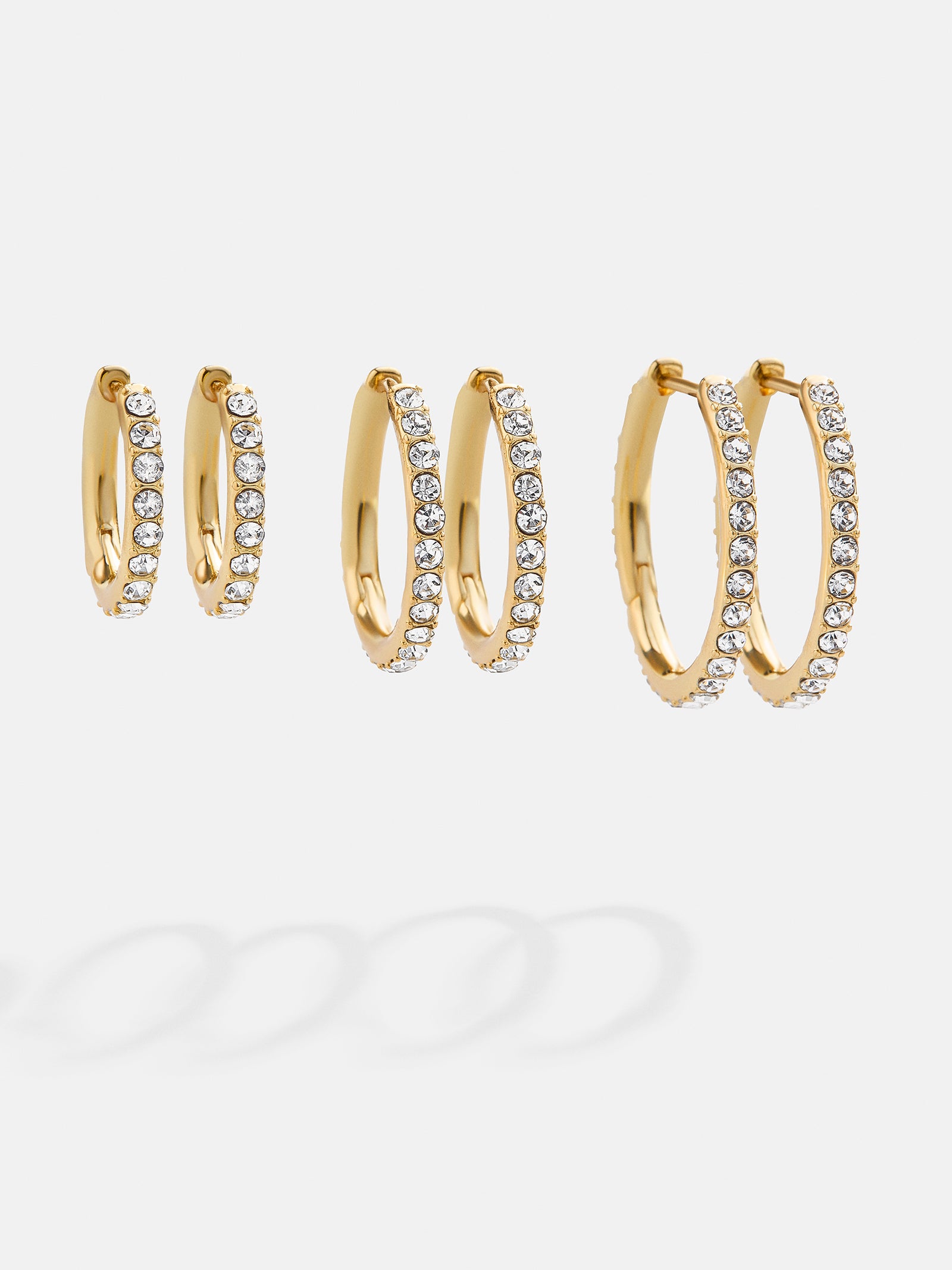 Niata Earring Set - Gold/Pav??