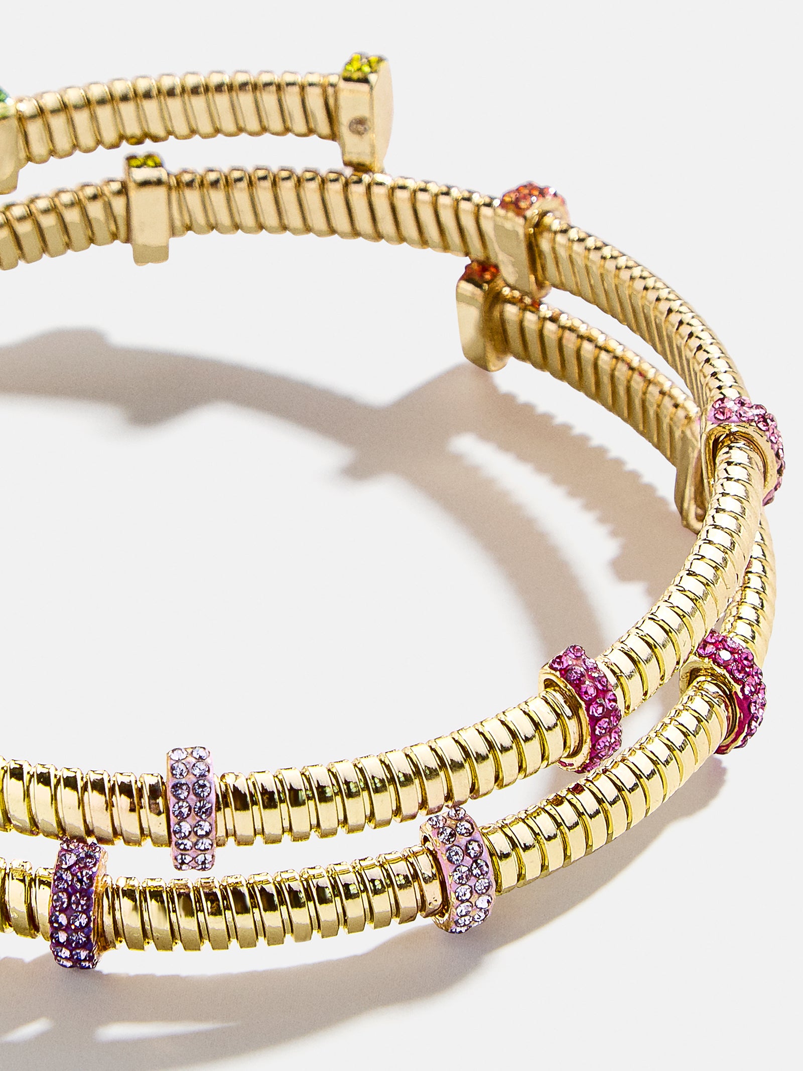 Eve Cuff Bracelet - Gold/Multi