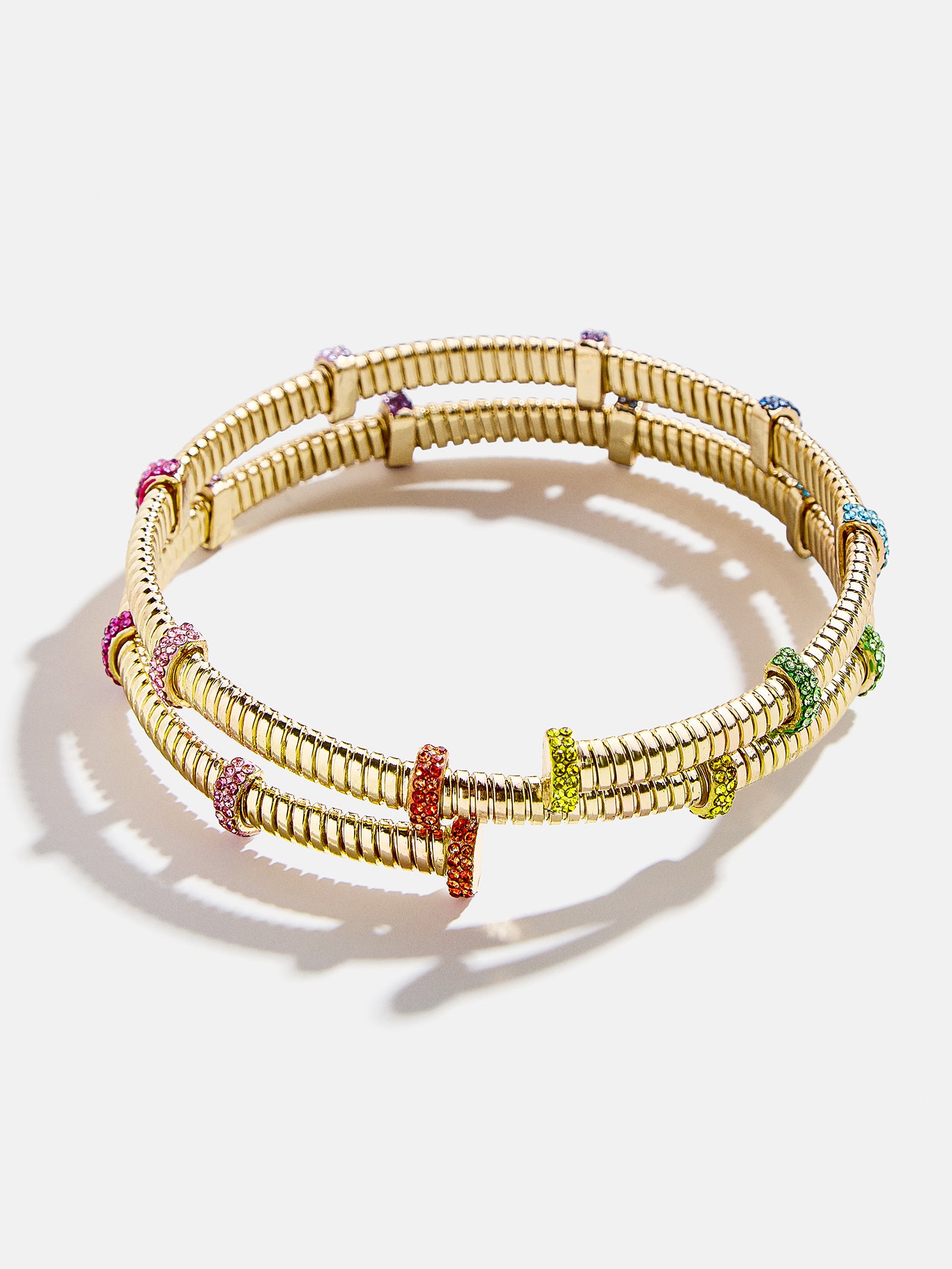 Eve Cuff Bracelet - Gold/Multi - Image 3