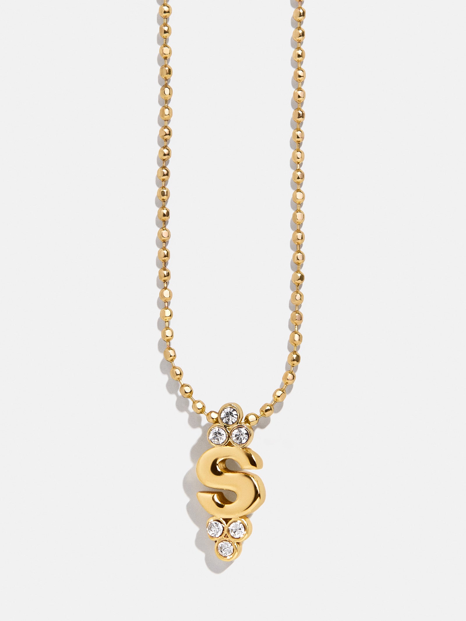 Initial Triad Necklace - Gold/Pav?? - Image 20
