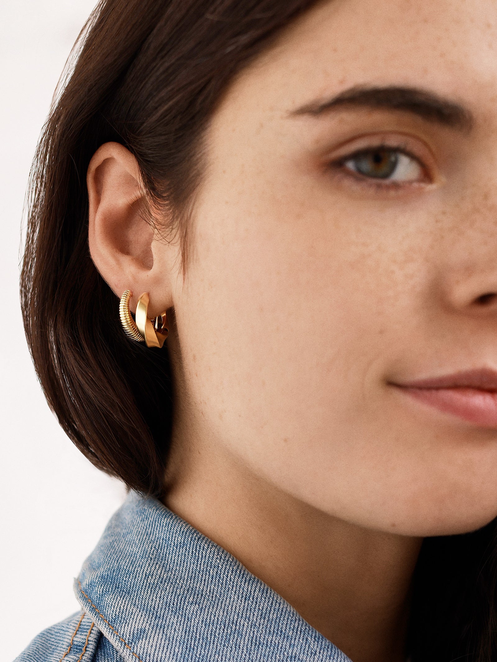 Beverly Waterproof Earring Set - Gold - Image 2