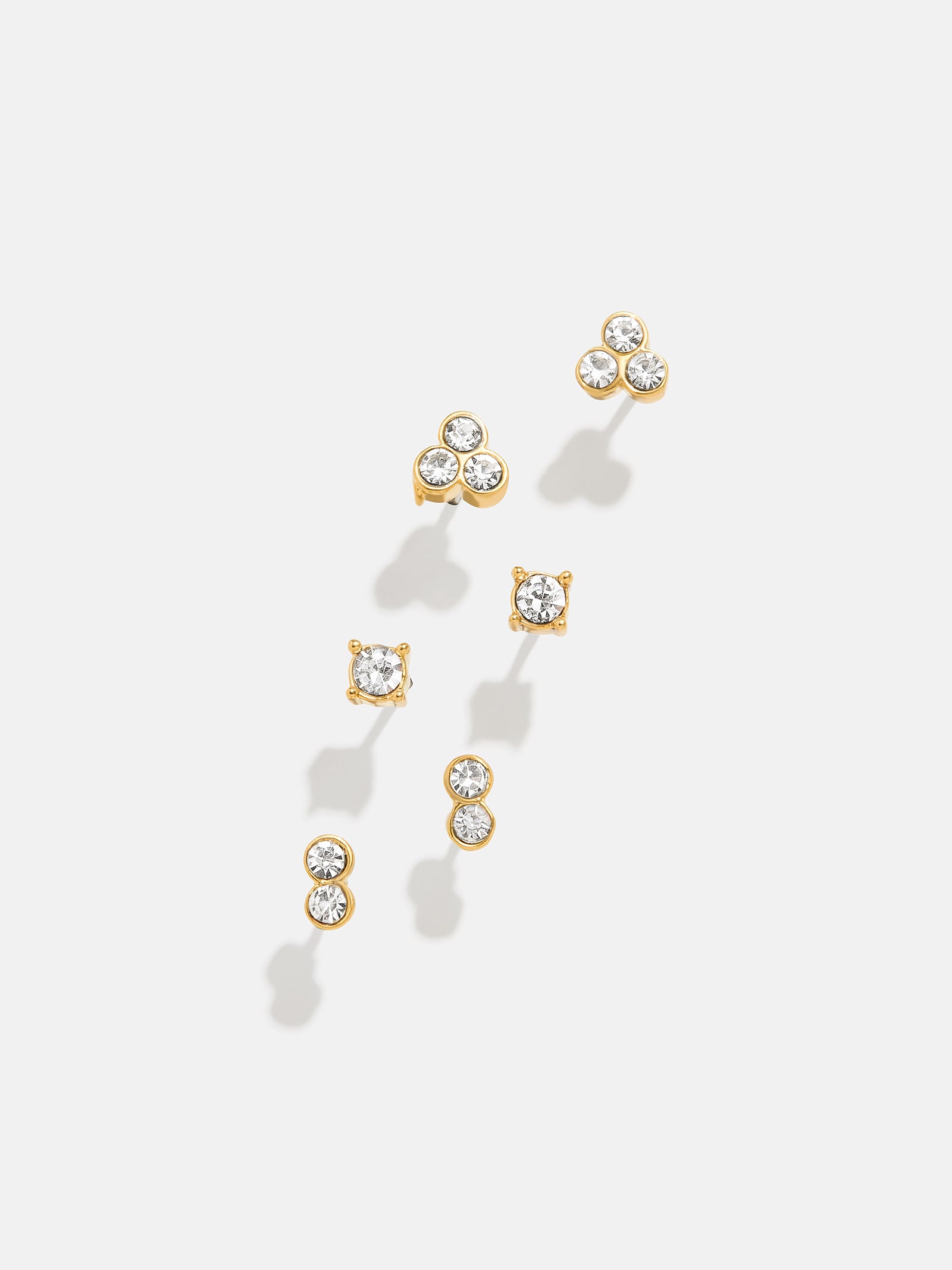 Beckett Waterproof Earring Set - Gold/Pav??
