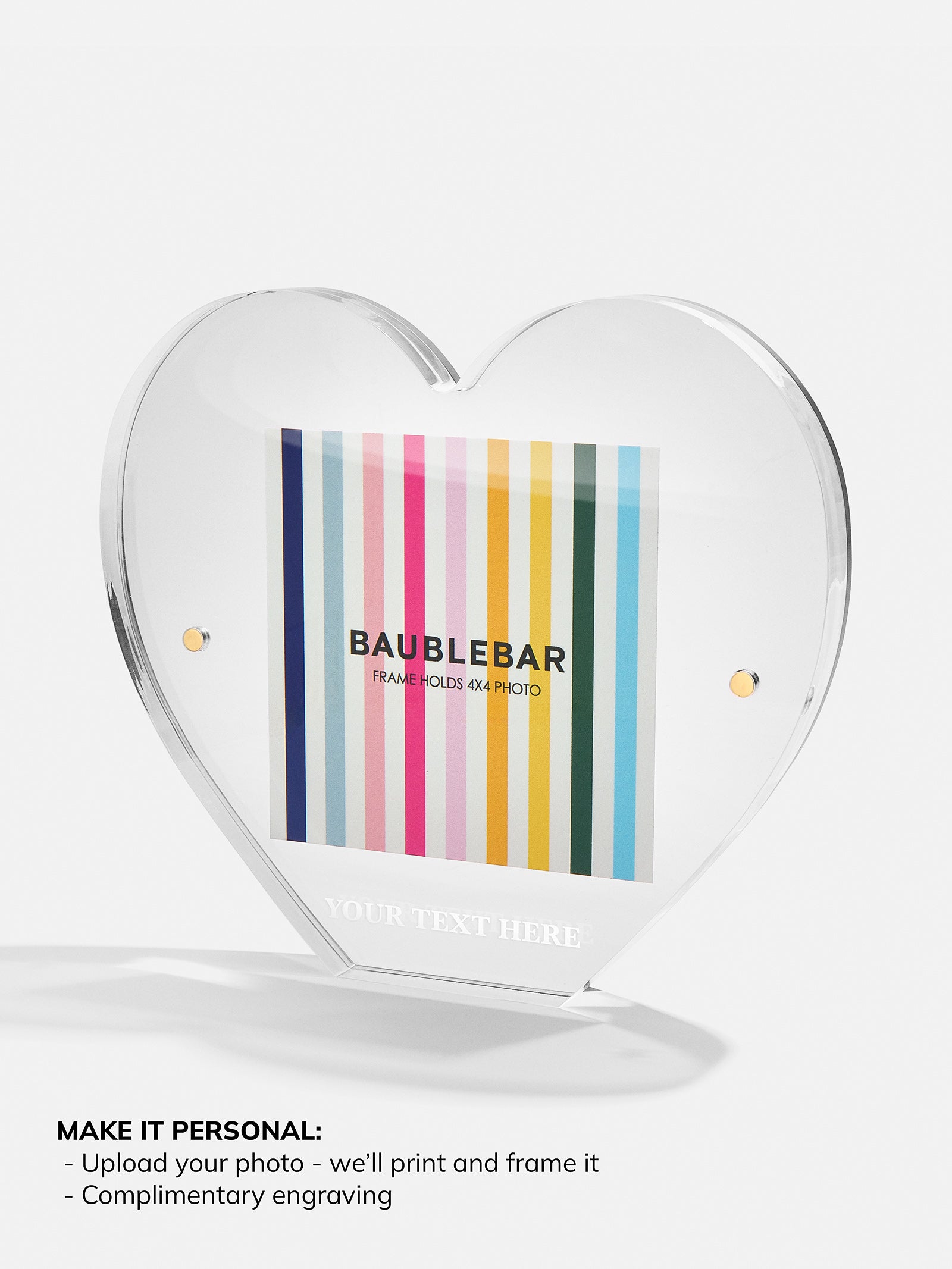 Picture Perfect Acrylic Frame - Heart Shape - Image 6