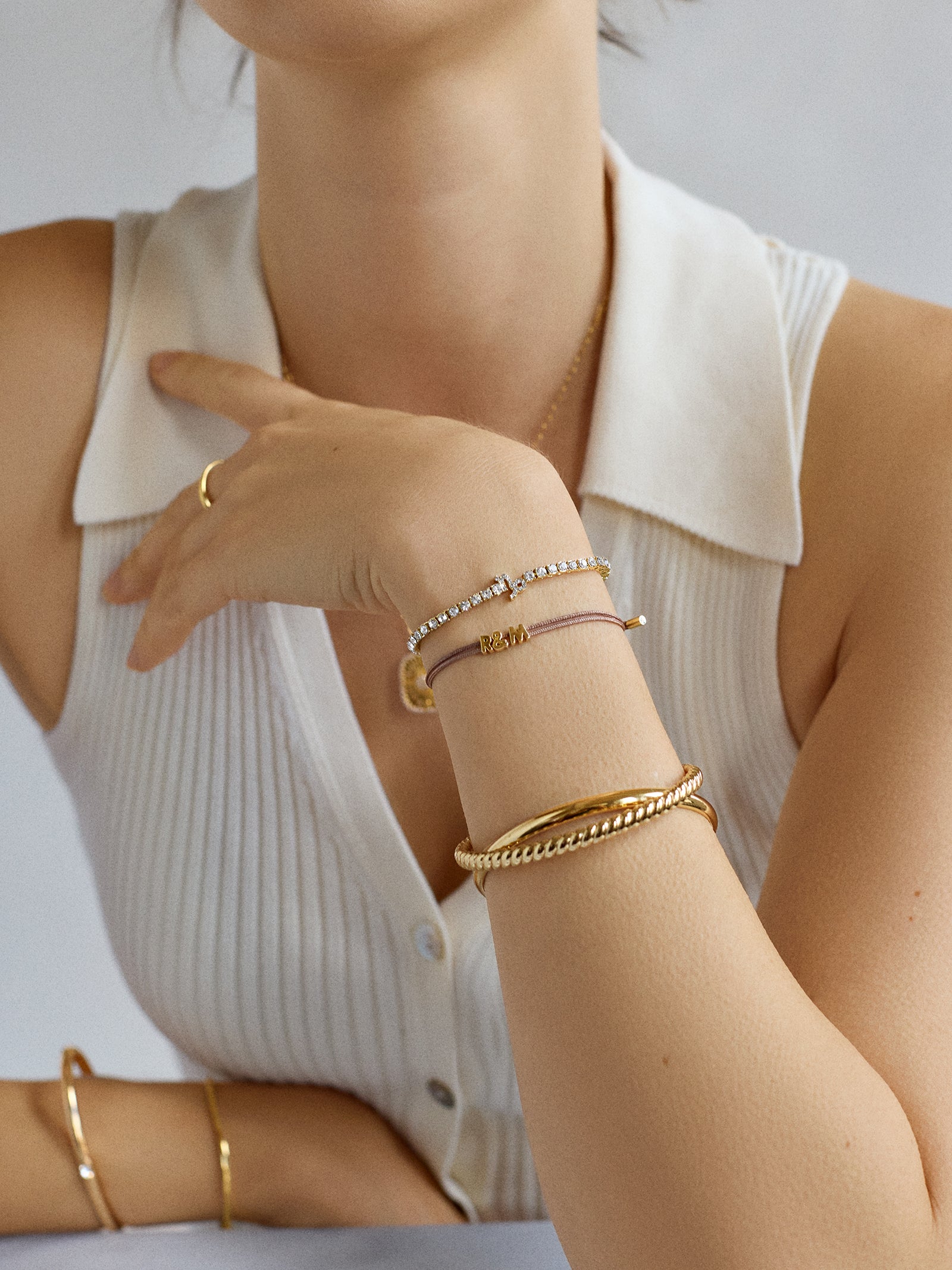 Zodiac Tennis Bracelet - Aries - Image 2