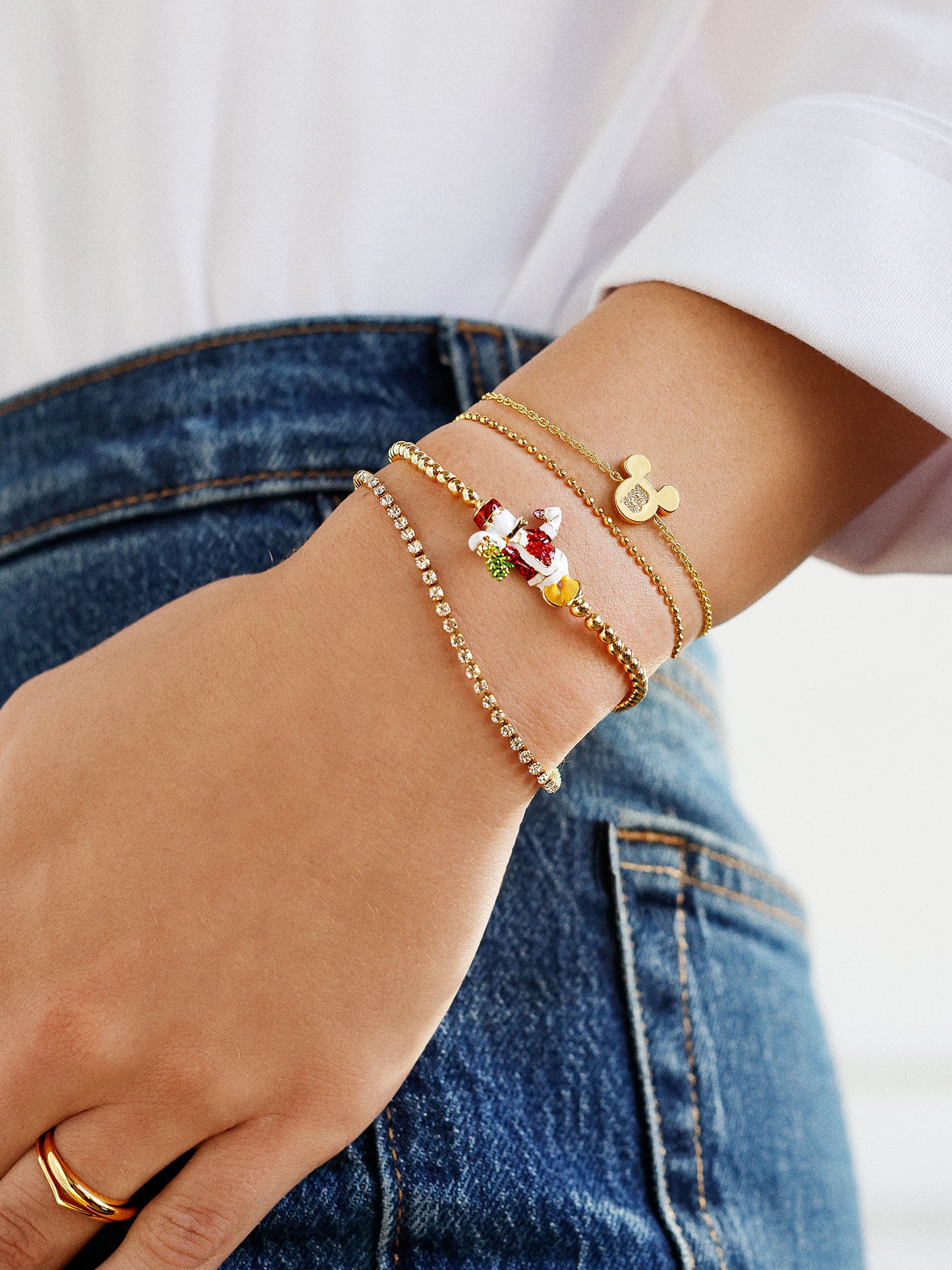 Disney Holiday Character Pisa Bracelet - Daisy Duck - Image 2