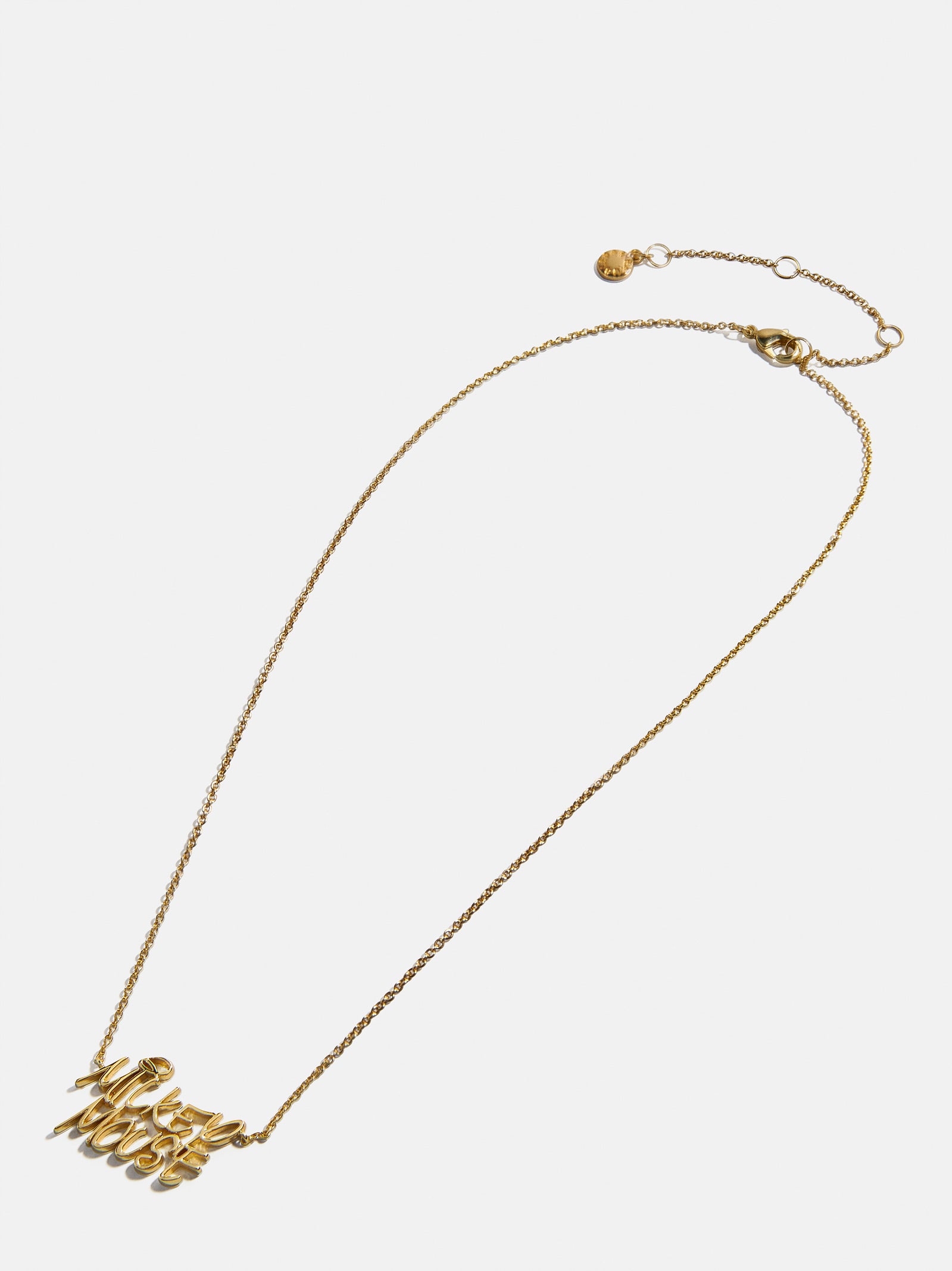 Disney Character Signature Necklace - Mickey Mouse - Image 3