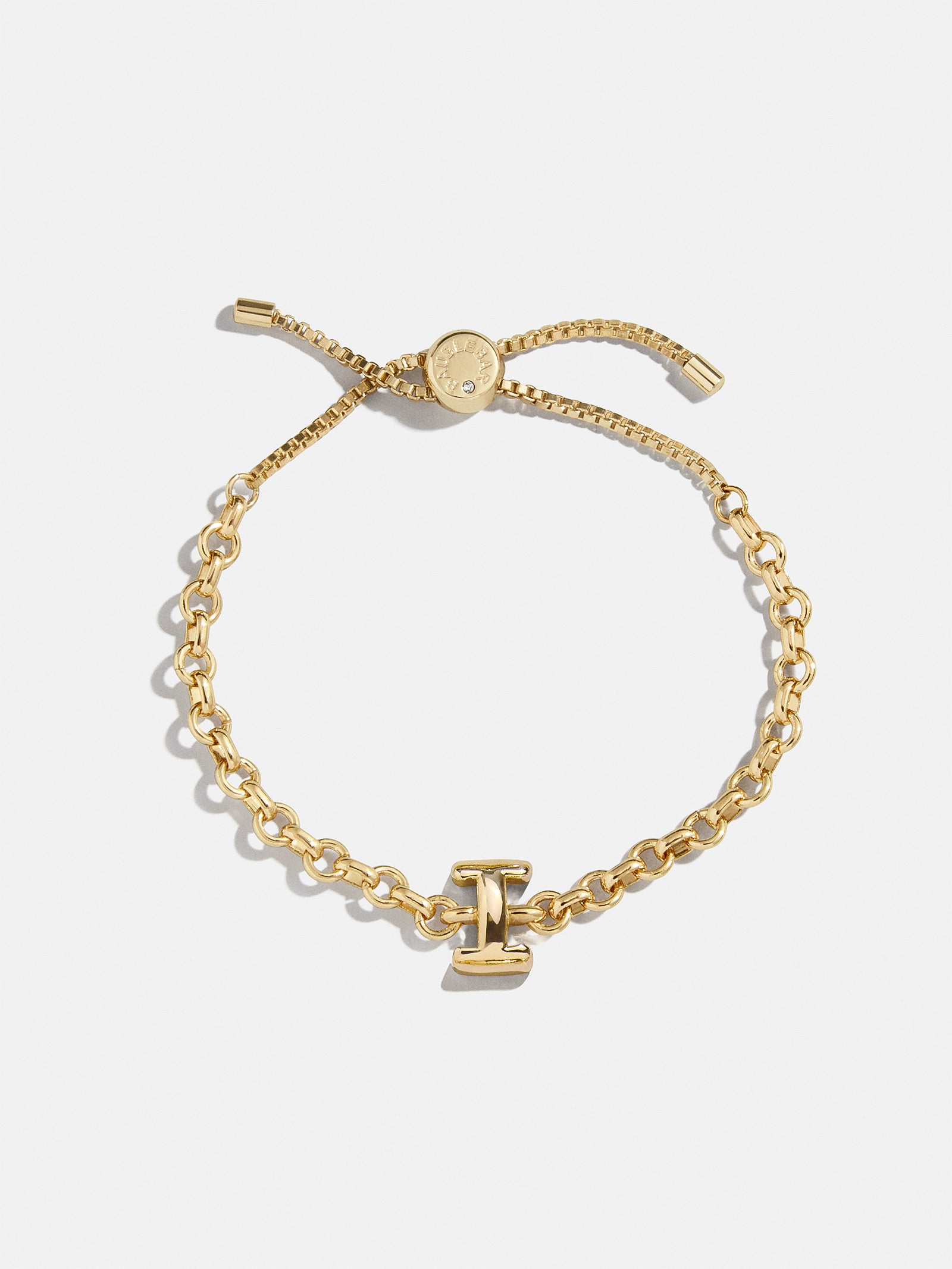 Bubble Initial Custom Chain Bracelet - Chain Bracelet - Image 11