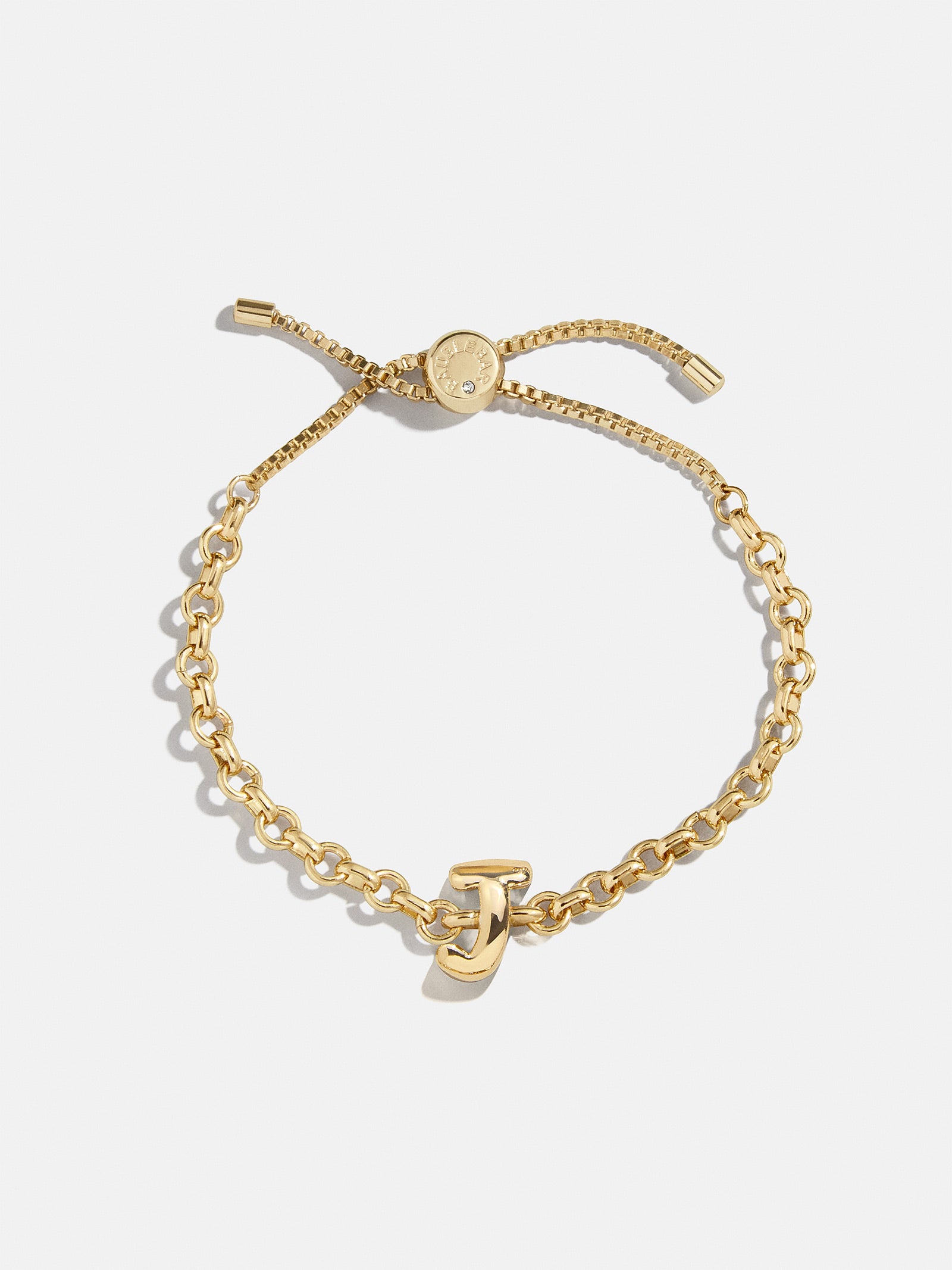 Bubble Initial Custom Chain Bracelet - Chain Bracelet - Image 12