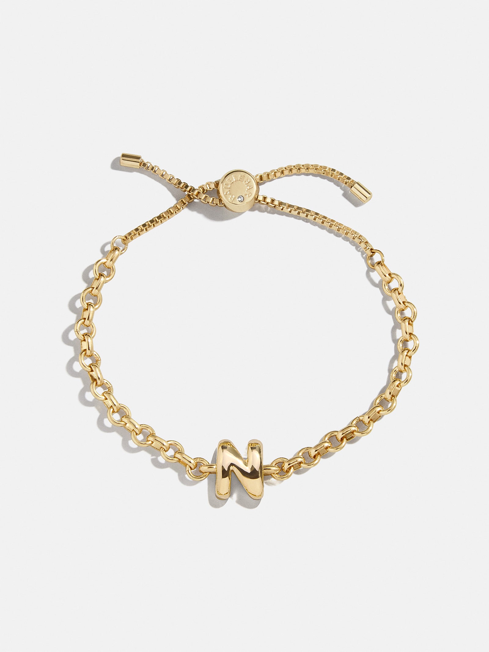 Bubble Initial Custom Chain Bracelet - Chain Bracelet - Image 16
