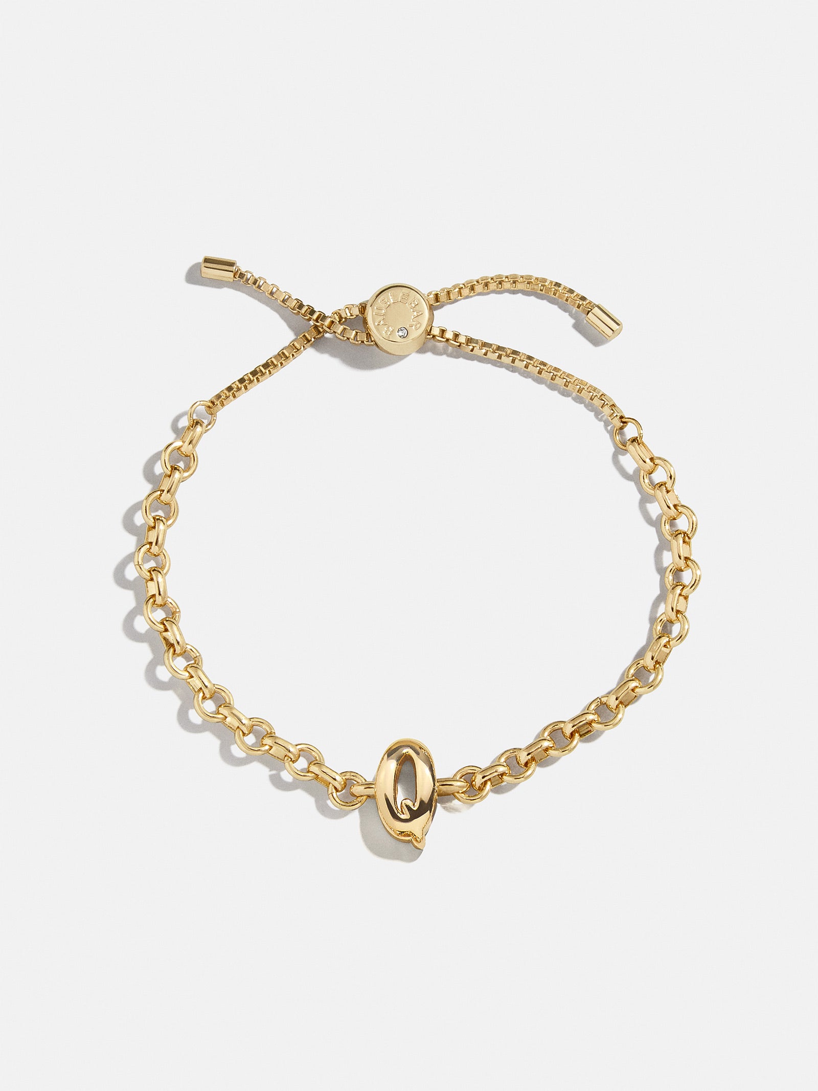 Bubble Initial Custom Chain Bracelet - Chain Bracelet - Image 19