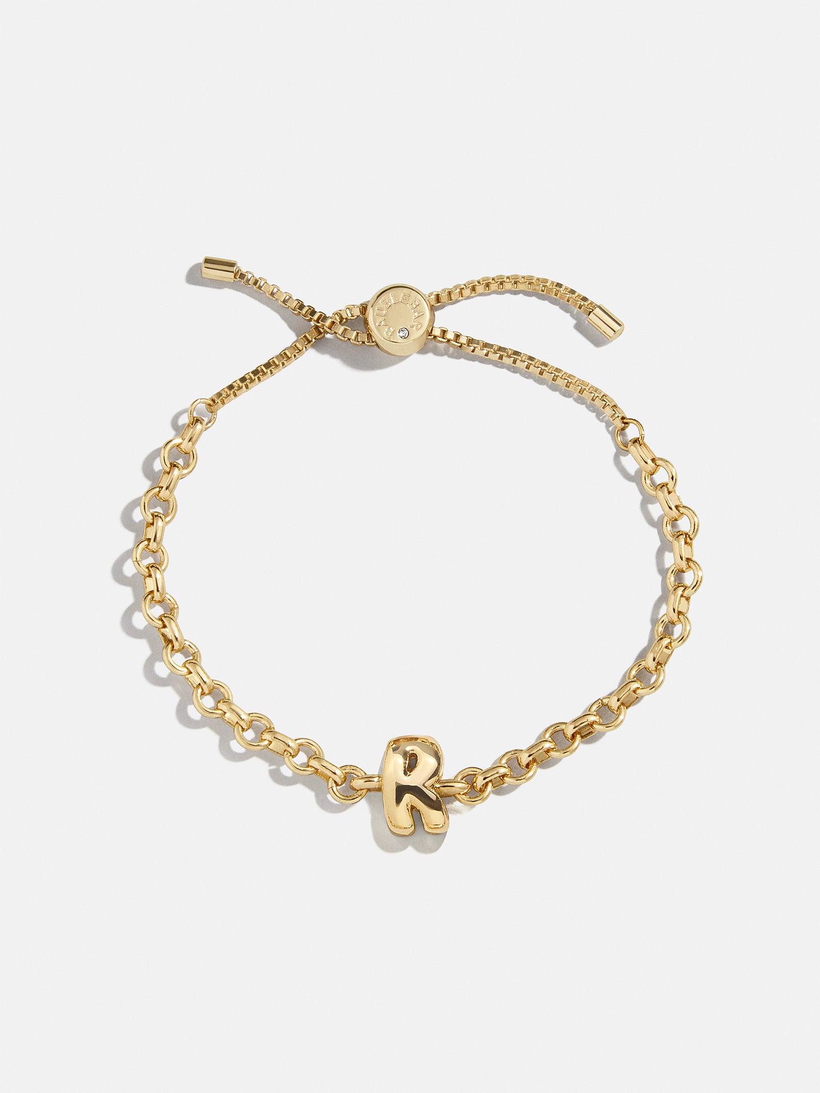 Bubble Initial Custom Chain Bracelet - Chain Bracelet - Image 20