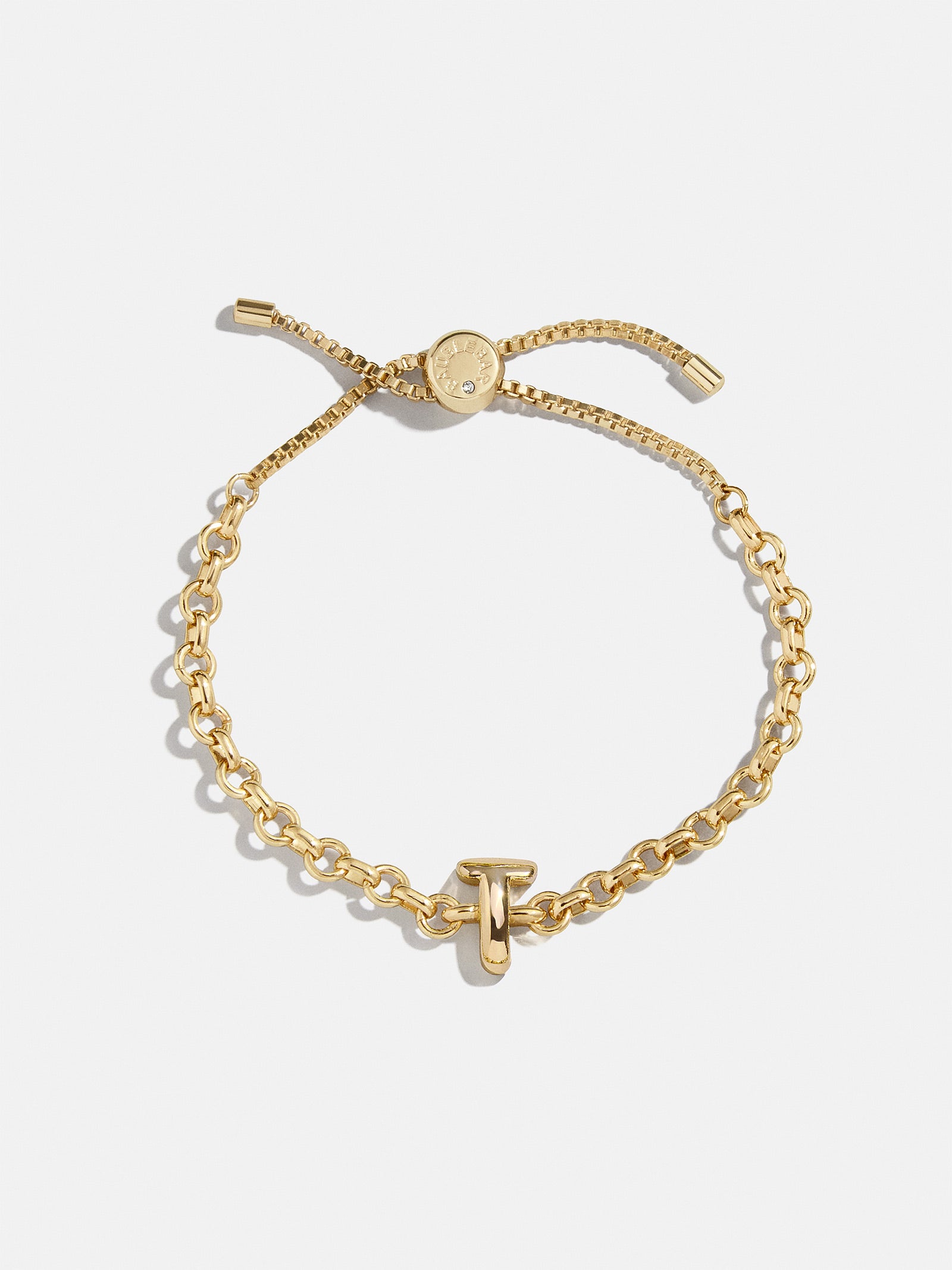 Bubble Initial Custom Chain Bracelet - Chain Bracelet - Image 22