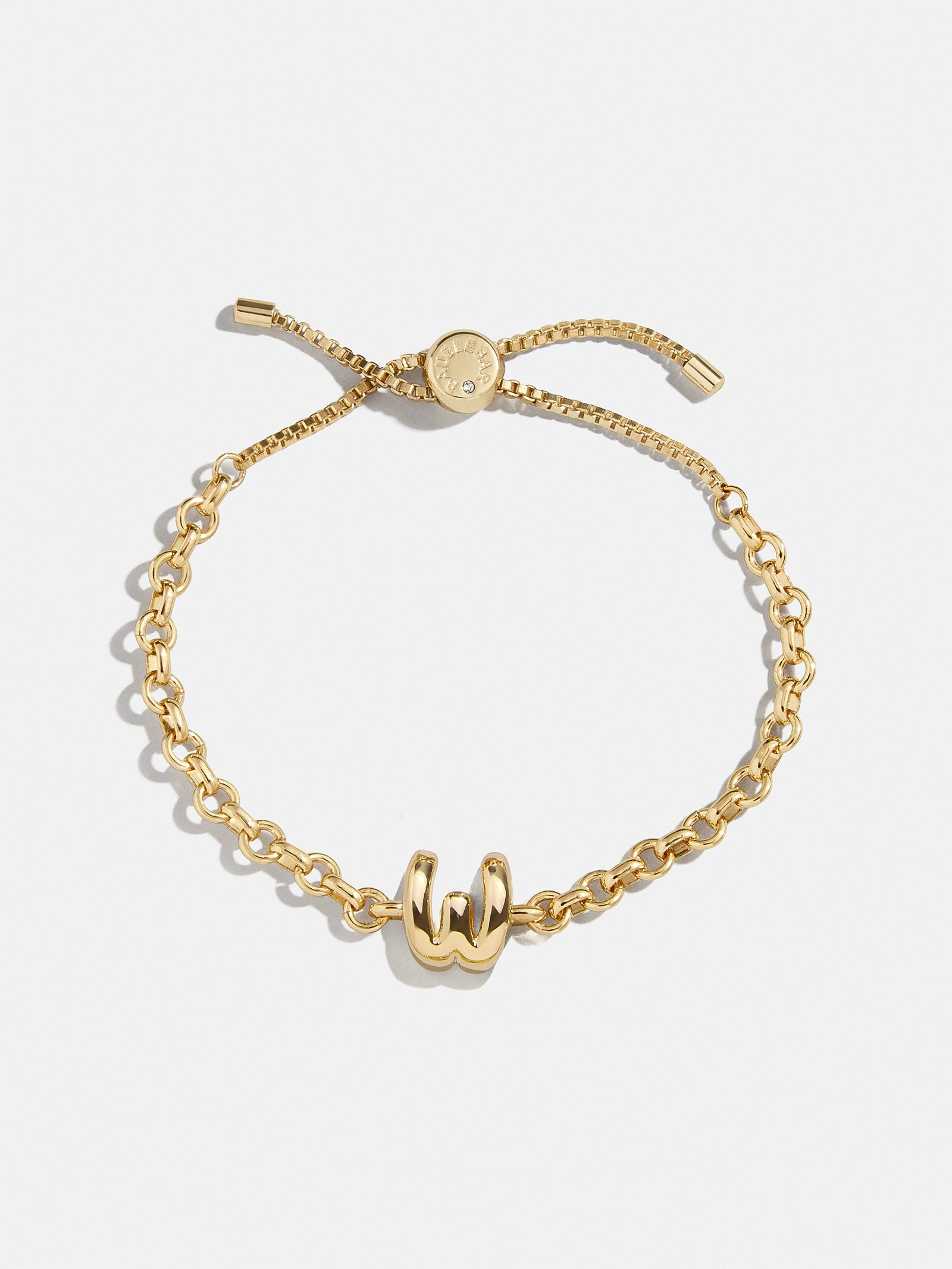 Bubble Initial Custom Chain Bracelet - Chain Bracelet - Image 25