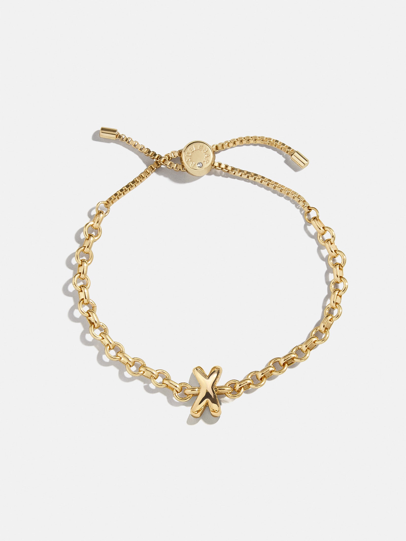 Bubble Initial Custom Chain Bracelet - Chain Bracelet - Image 26