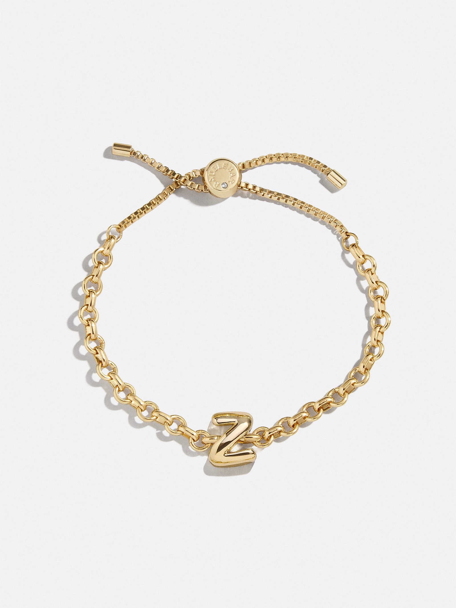 Bubble Initial Custom Chain Bracelet - Chain Bracelet - Image 28