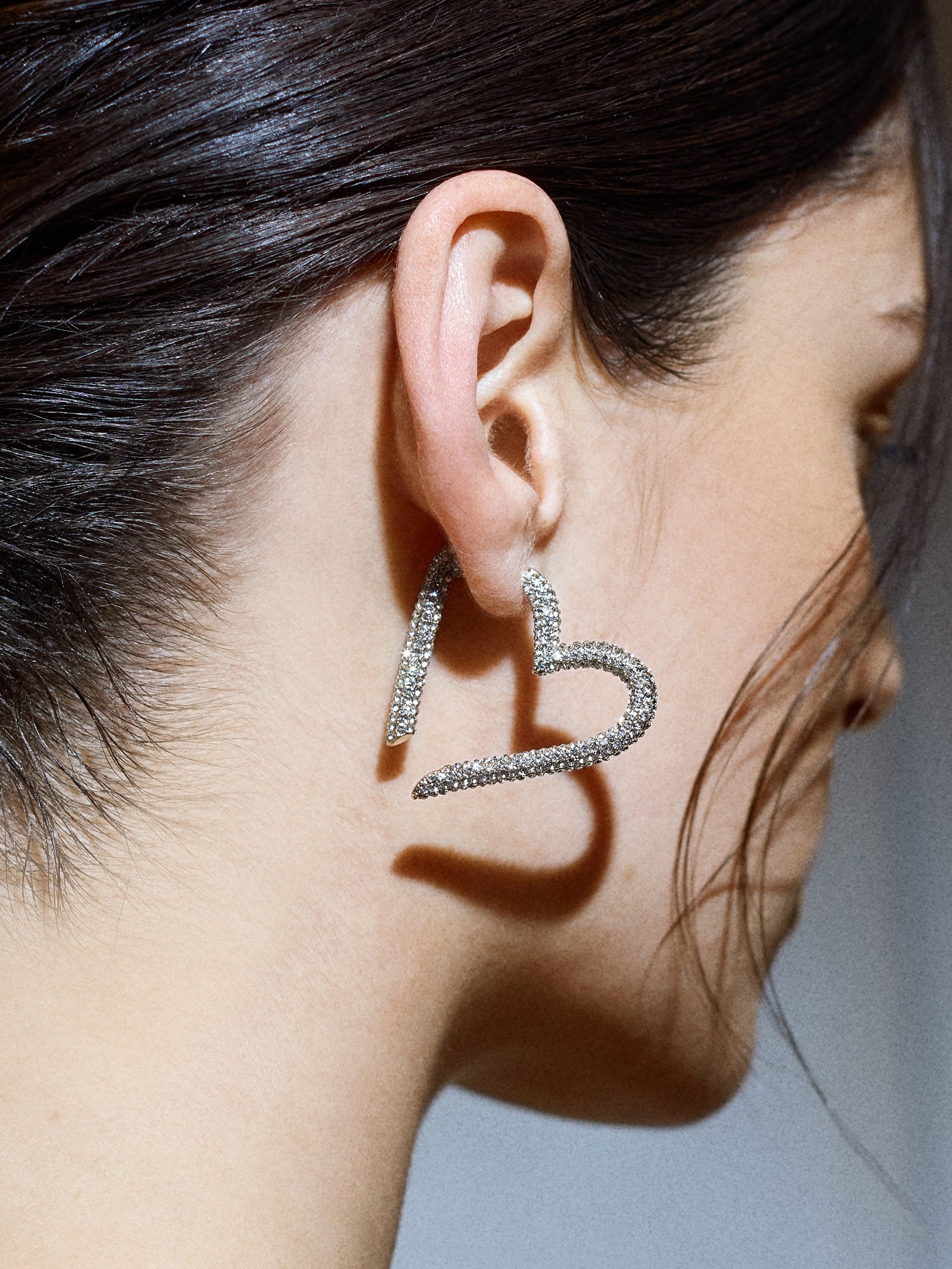 Emory Earrings - Gold/Pav?? - Image 2