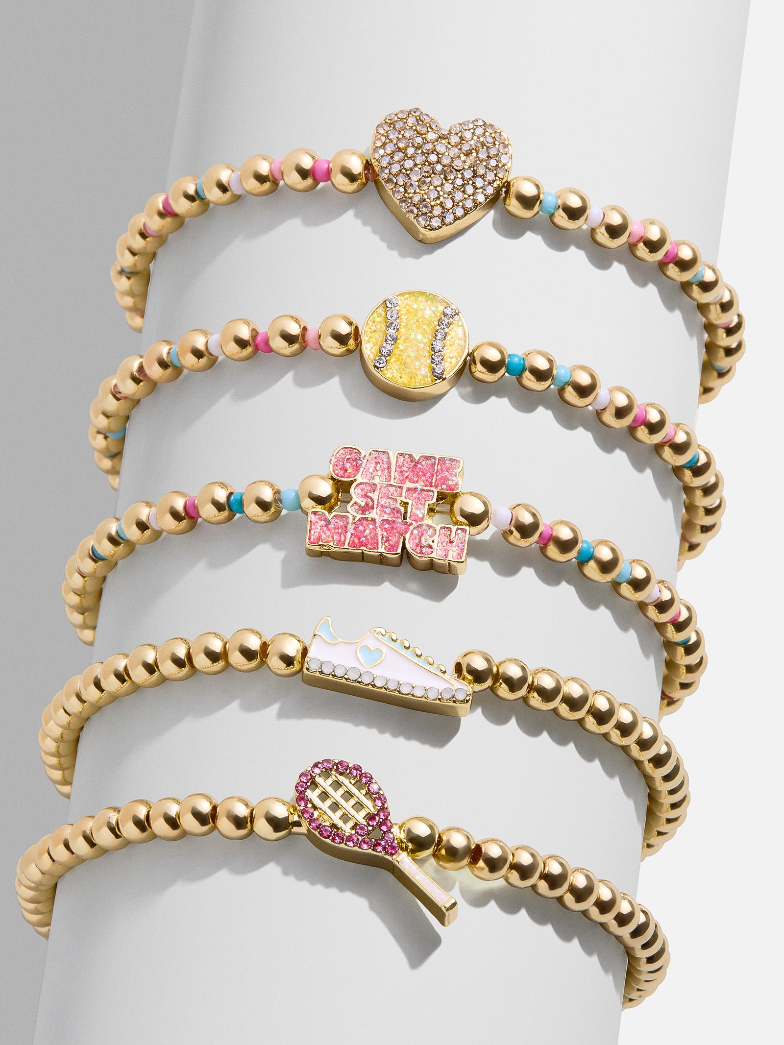 Match Point Kids' Pisa Bracelet Set - Tennis