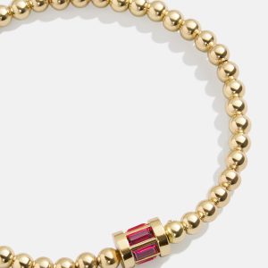 Tatum Birthstone Bracelet - Garnet
