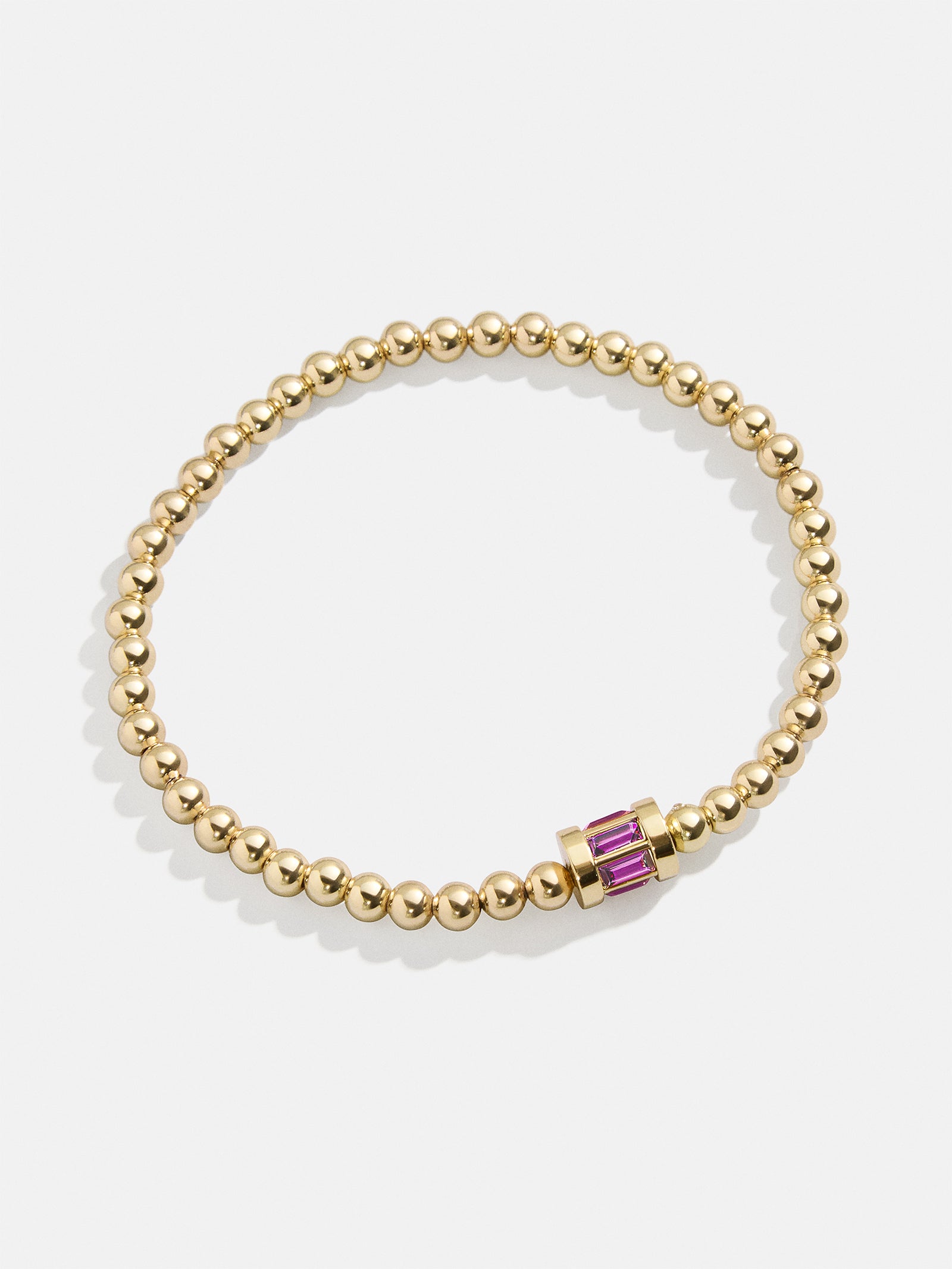 Tatum Birthstone Bracelet - Amethyst - Image 4