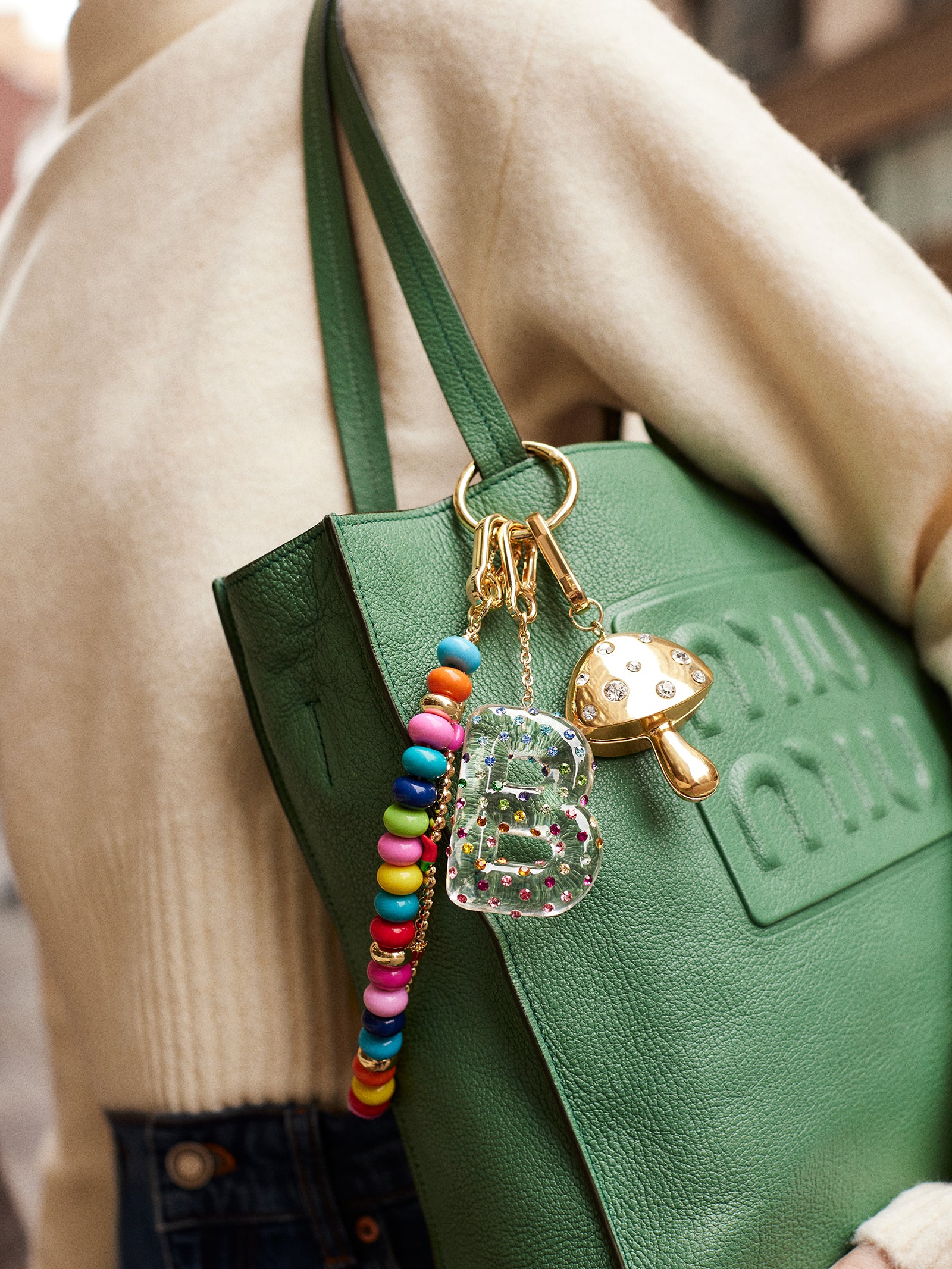 Confetti Initial Bag Charm - Multi - Image 29
