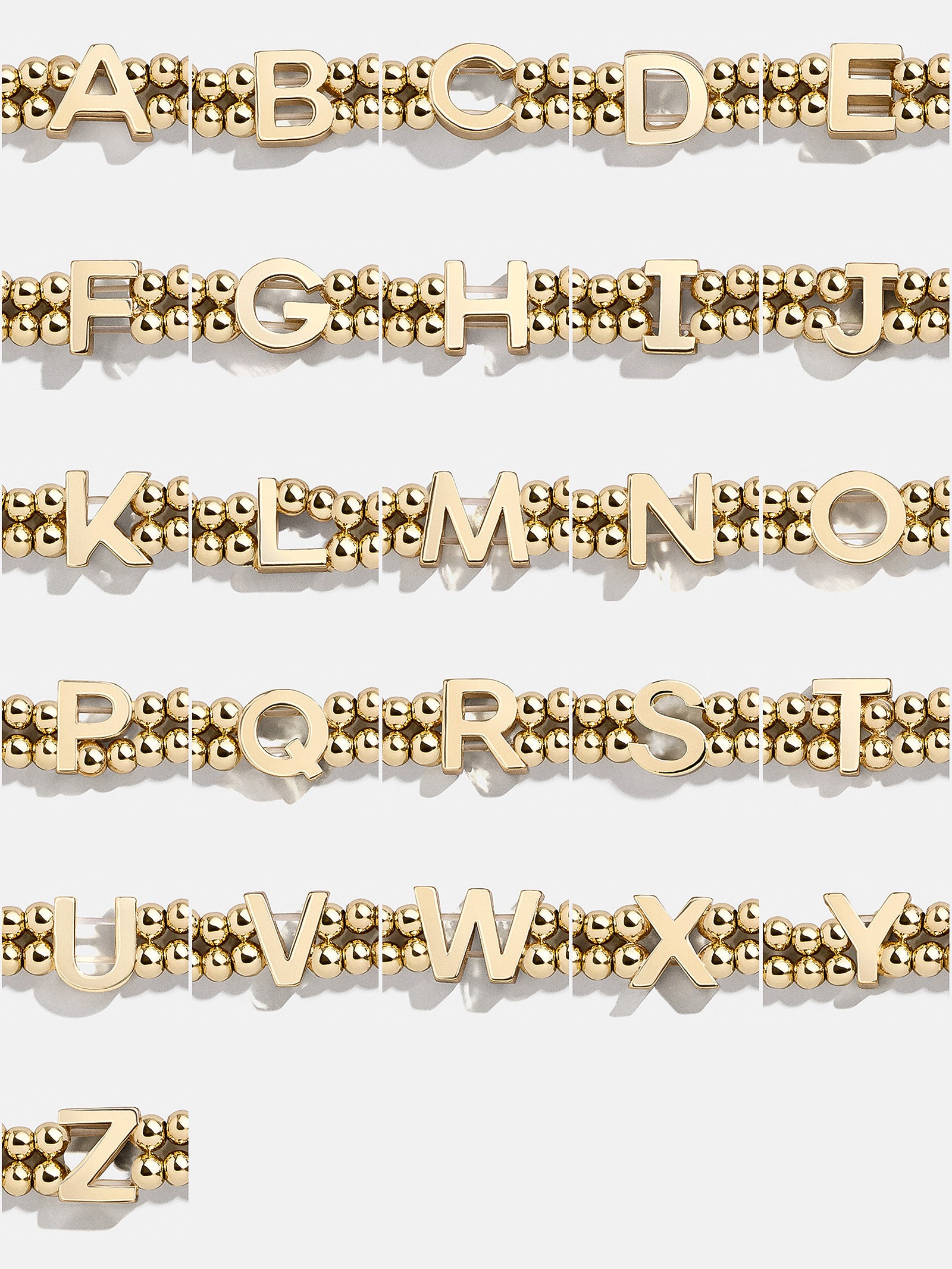 Ivy Initial Pisa Bracelet - Gold - Image 30