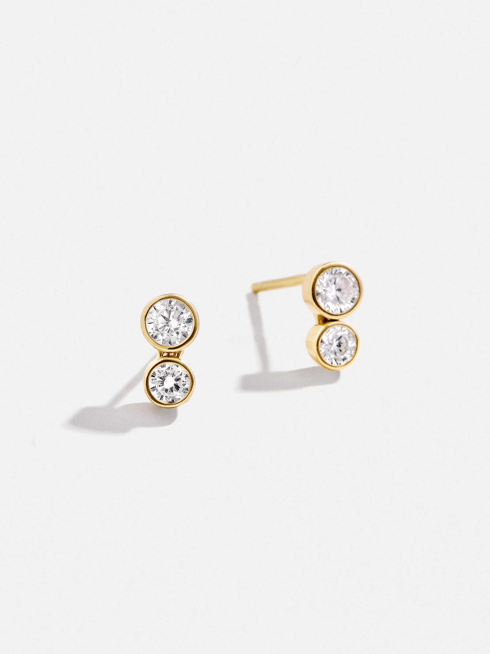 Drew 18K Gold Earrings - Gold/Pav??