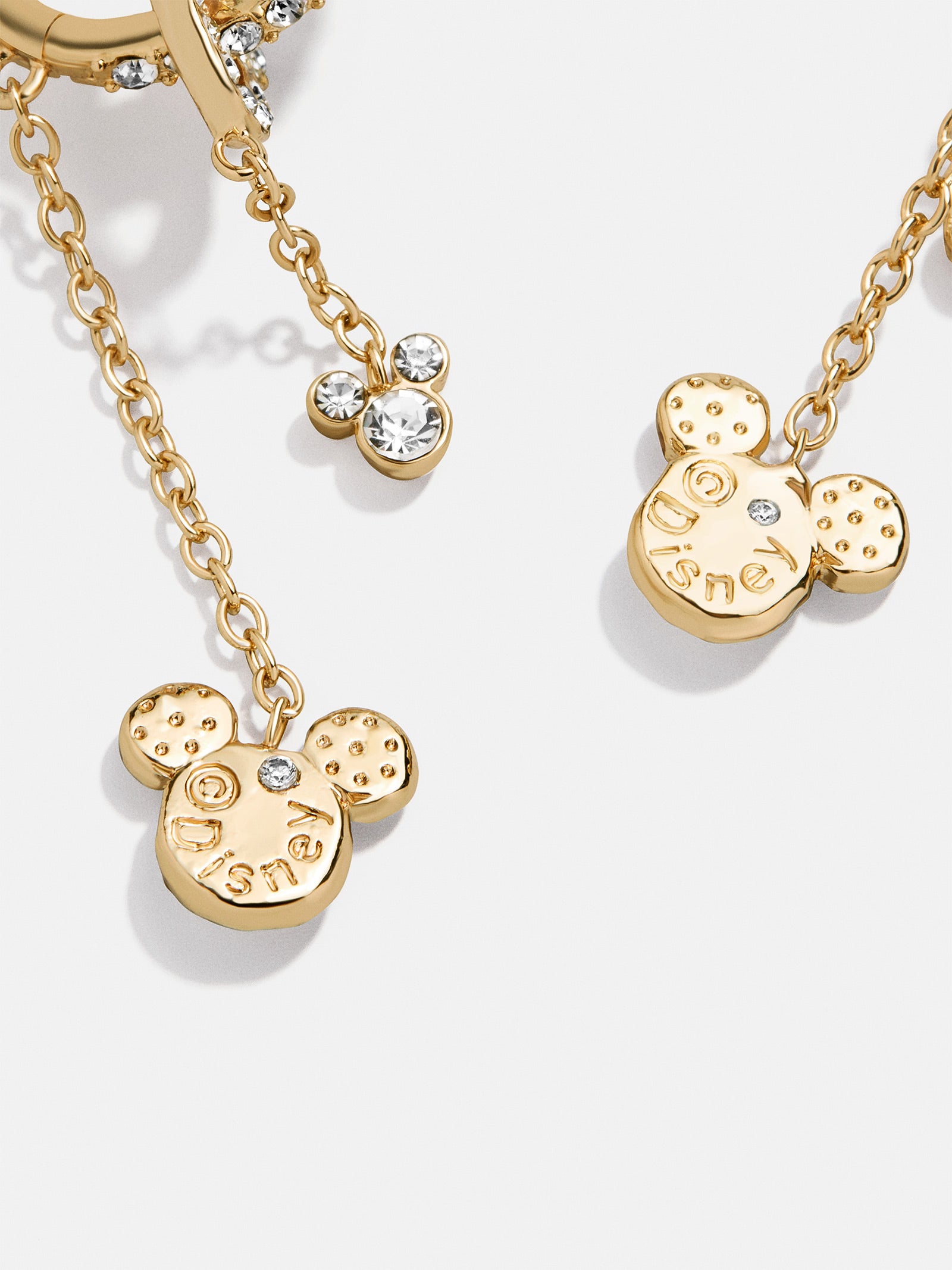 Disney Mickey Mouse?Drop Earrings - Gold/Pav?? - Image 3